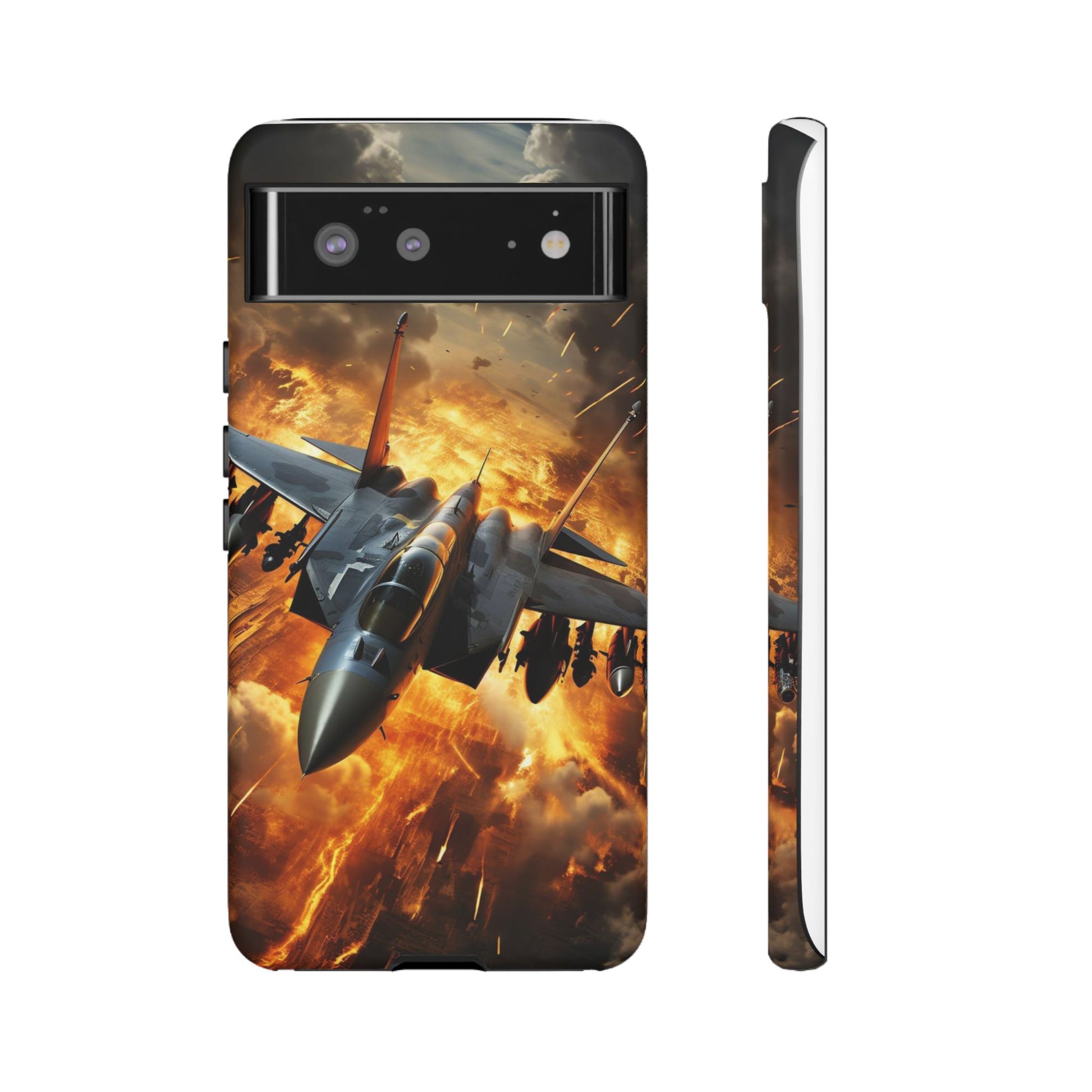 F-15 Fighter Jet Tough Cases for iPhones, Samsung, and Pixel