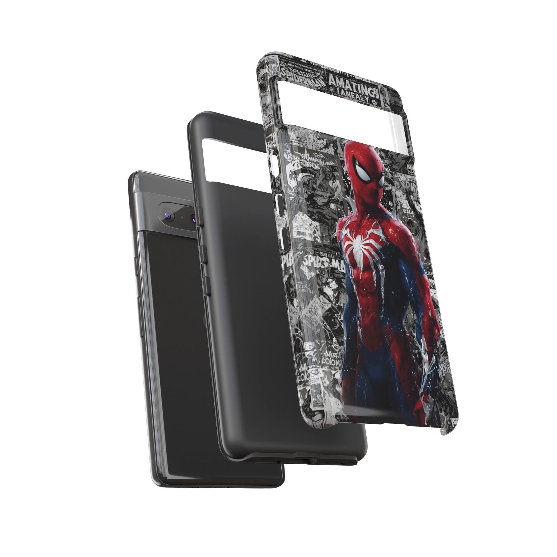 Spiderman Phone Case, Tough Cases for iPhones, Samsung, and Pixel