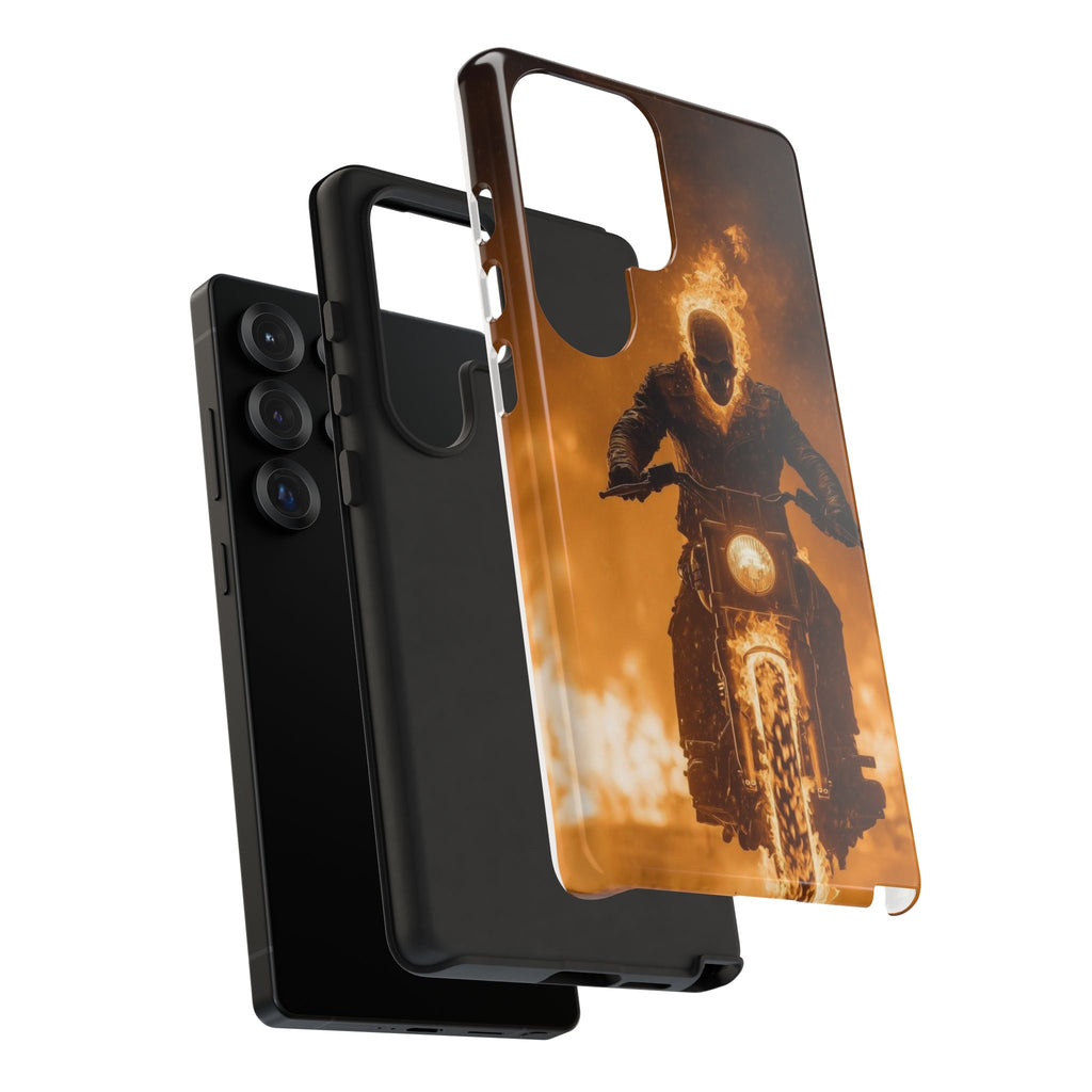 Marvel's Ghostrider Tough Cases for iPhones, Samsung, and Pixel