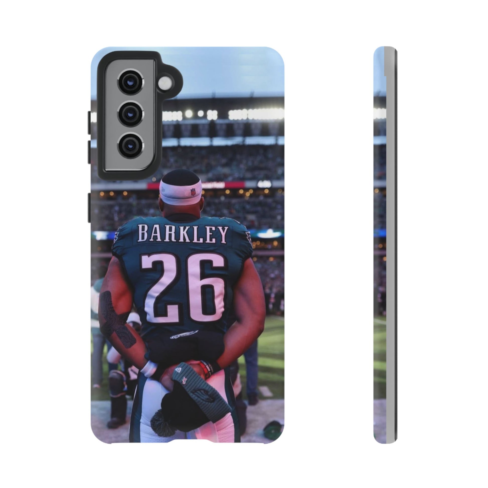 Eagles Football Saquon Barkley Tough Cases for iPhones, Samsung, and Pixel