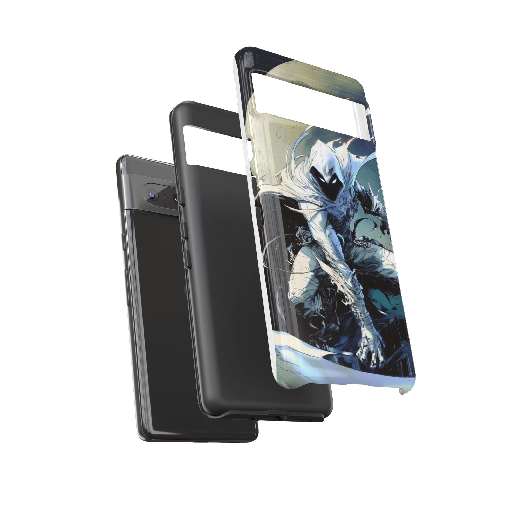 Moon Knight Tough Cases for iPhones, Samsung, and Pixel