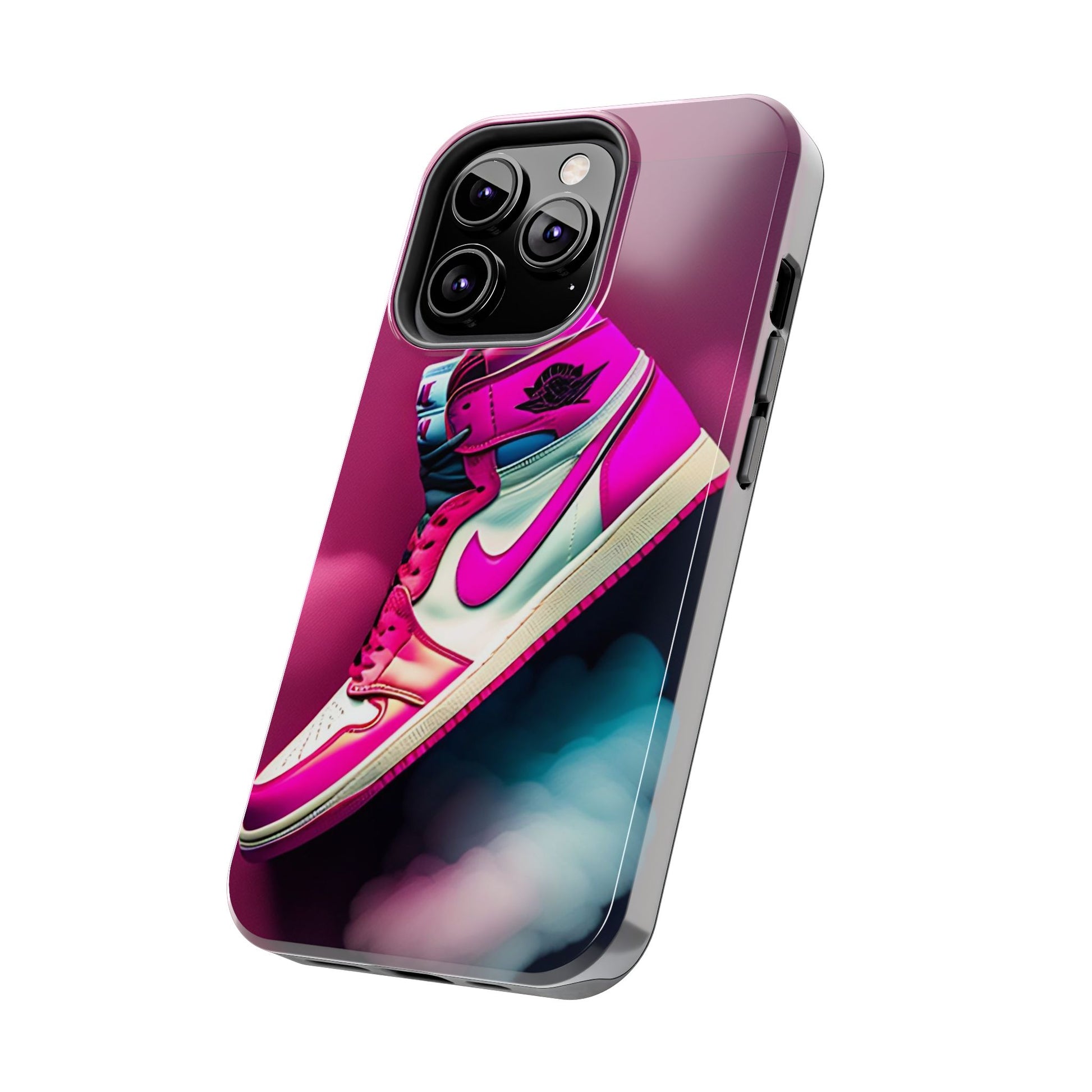 Pink Jordan Sneakers Phone Cases for iPhones & Samsung Phones
