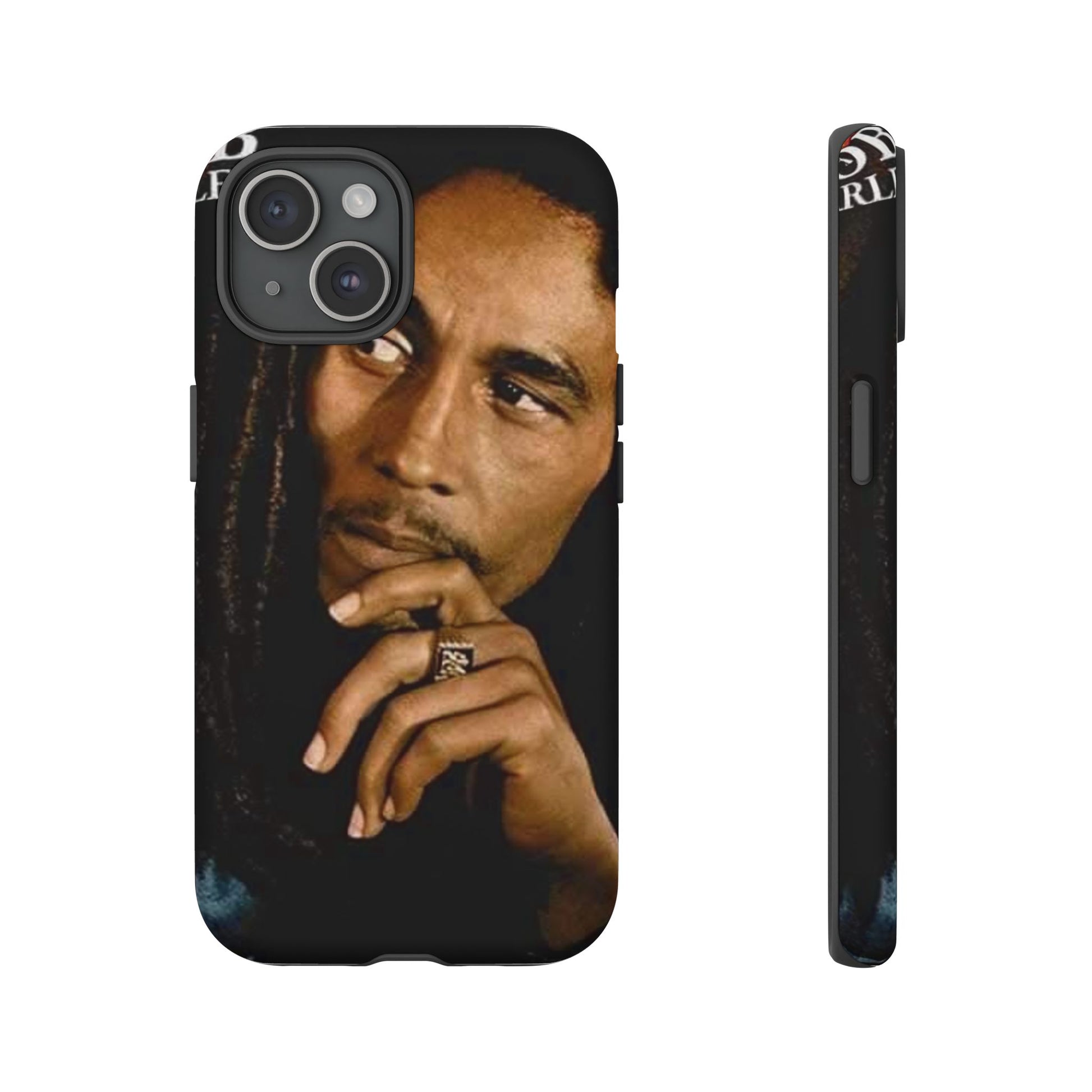 Marley Reggae Tough Cases for iPhones, Samsung, and Pixel