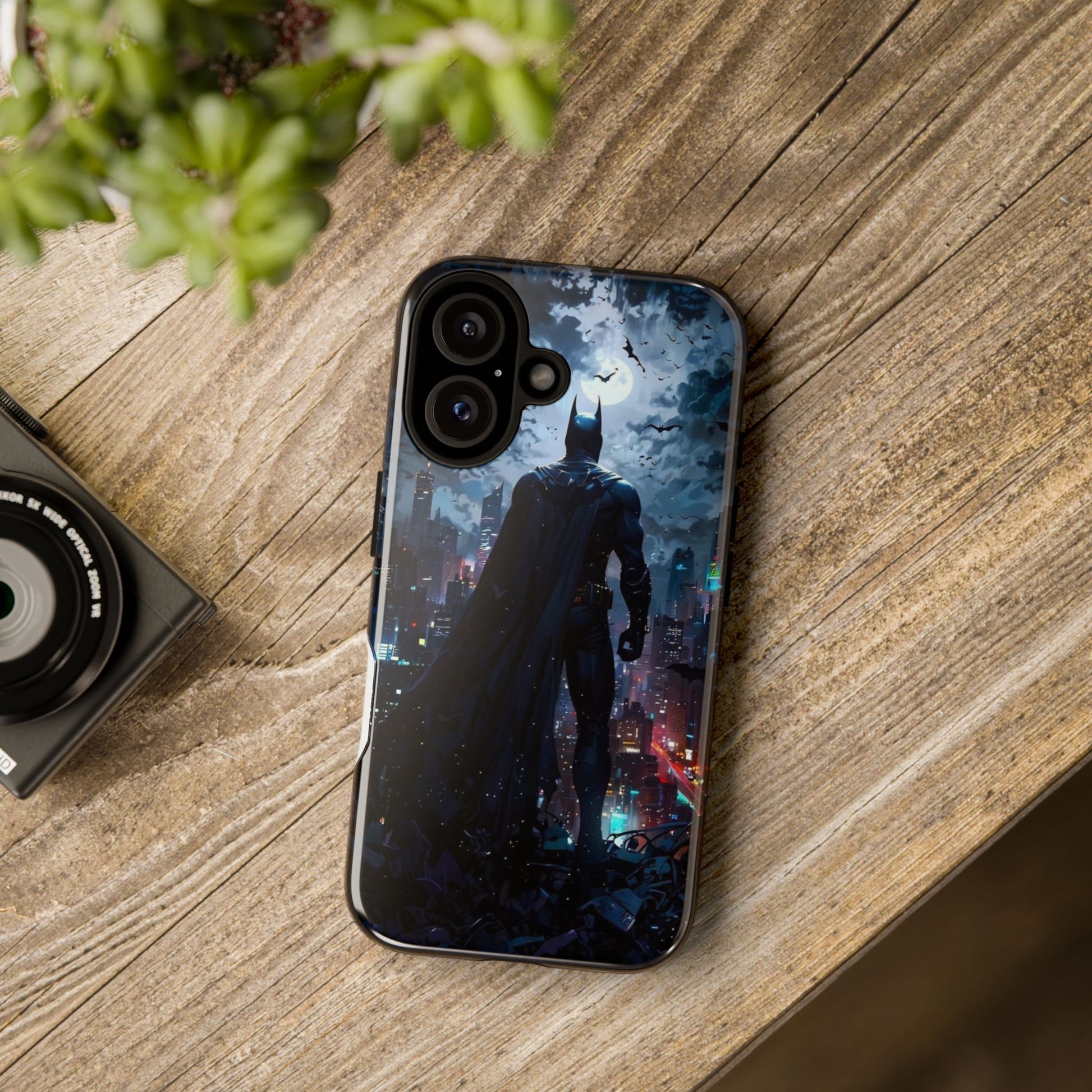 Gotham City Batman Tough Cases for iPhones, Samsung, and Pixel