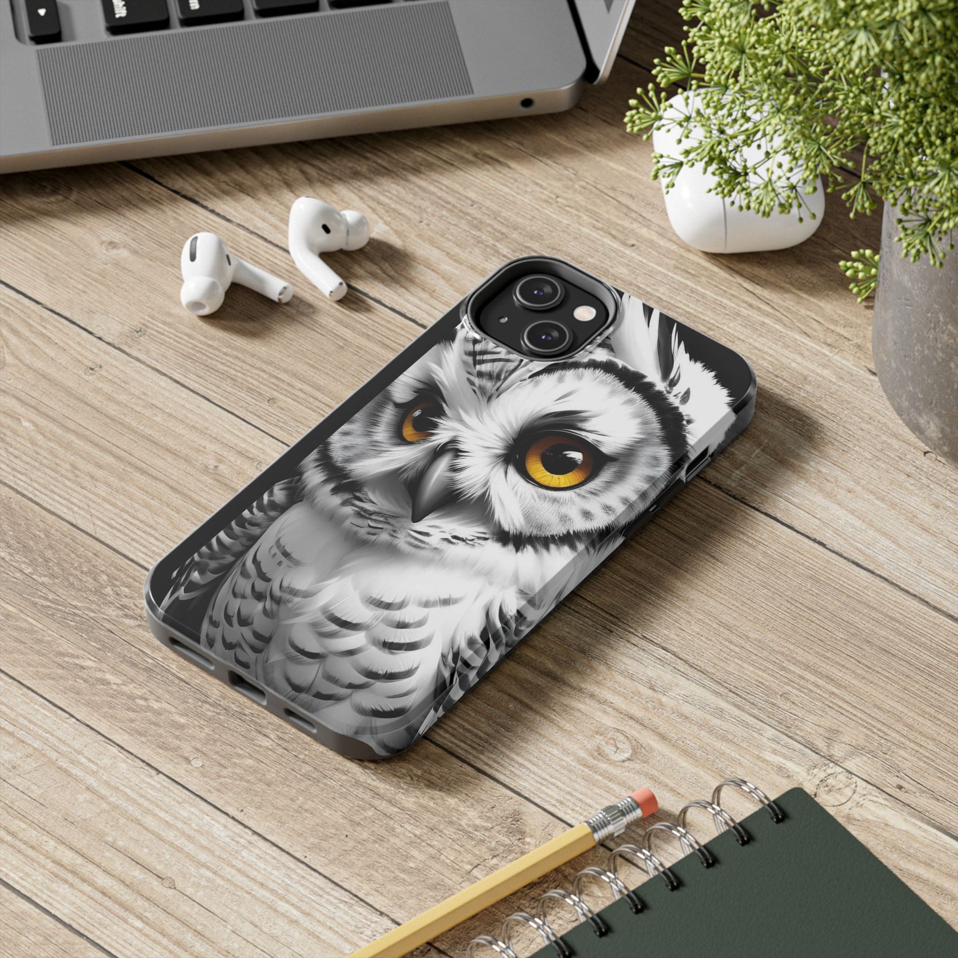 Snow Owl Phone Cases for iPhones & Samsung Phones