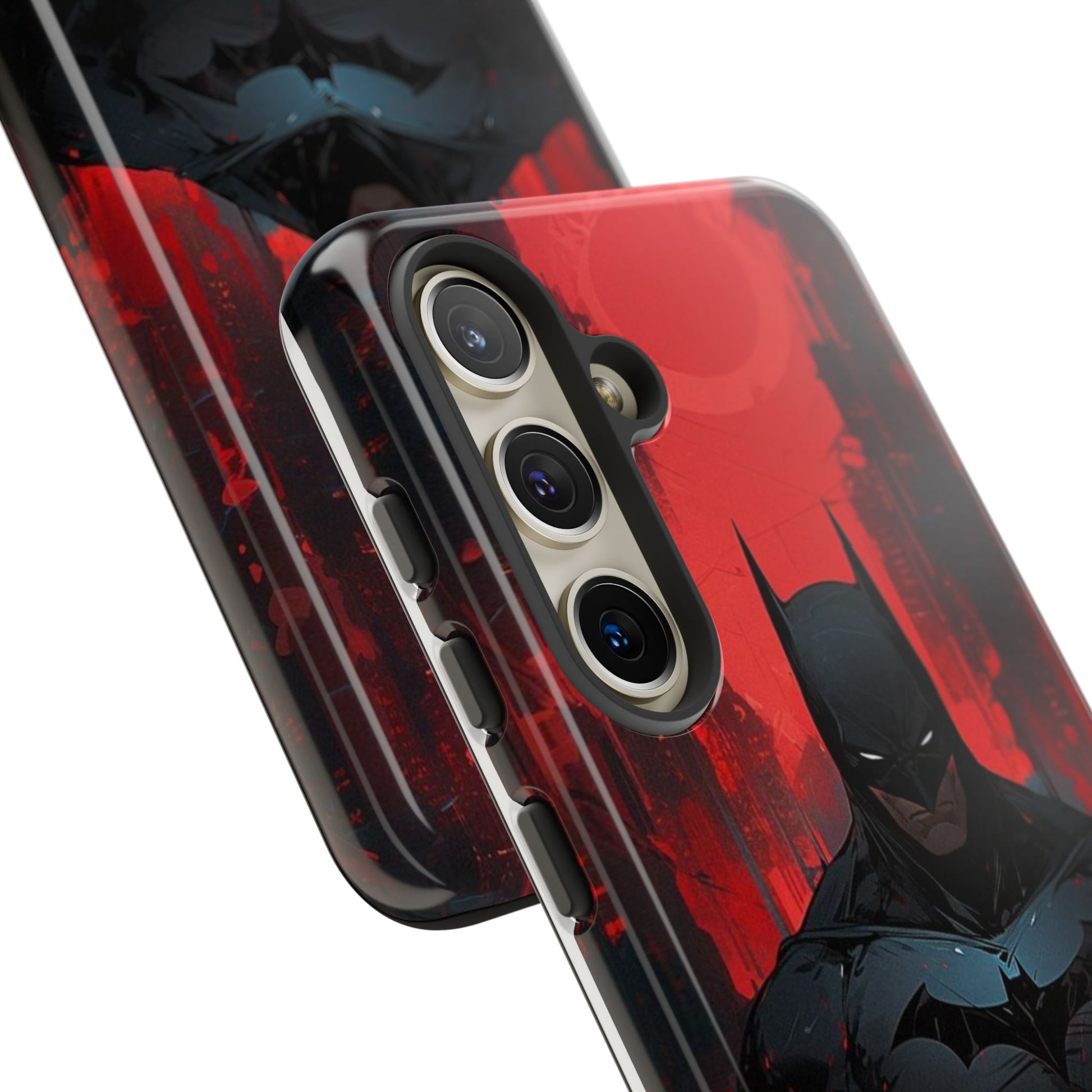 The Dark Knight Batman Tough Cases for iPhones, Samsung, and Pixel