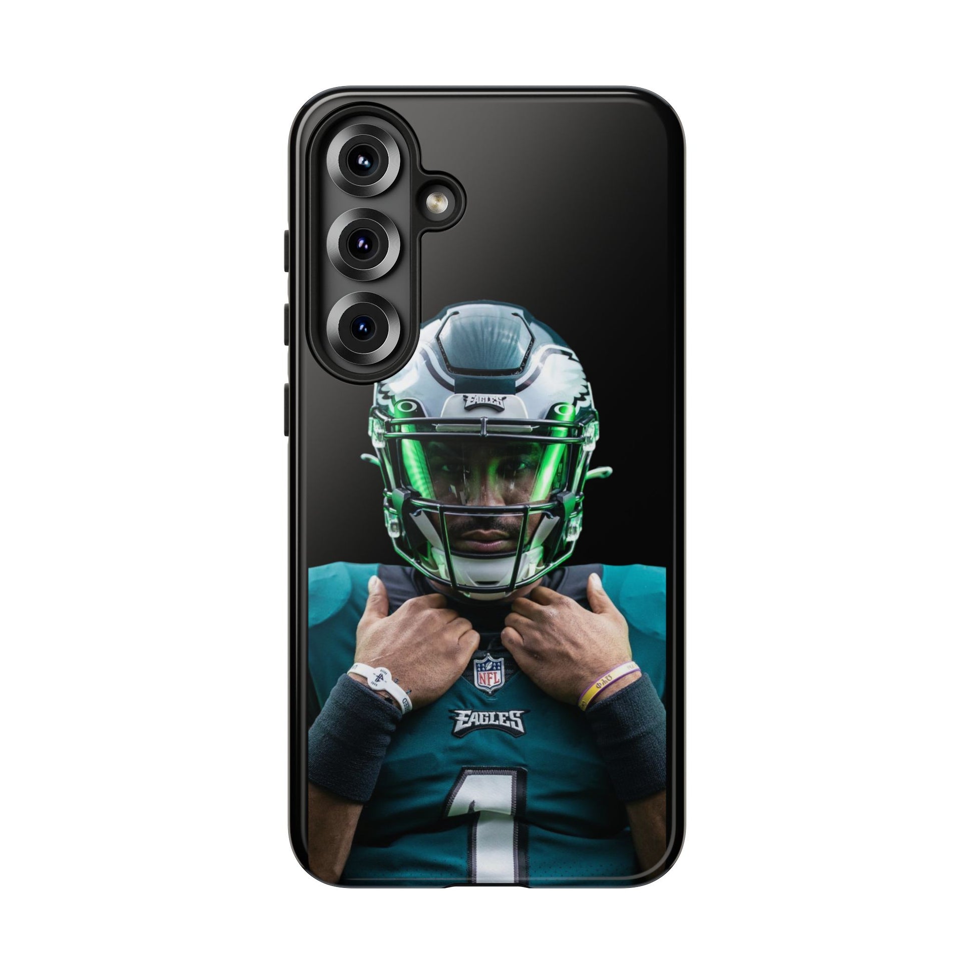 Eagles Football Jalen Hurts Tough Cases for iPhones, Samsung, and Pixel