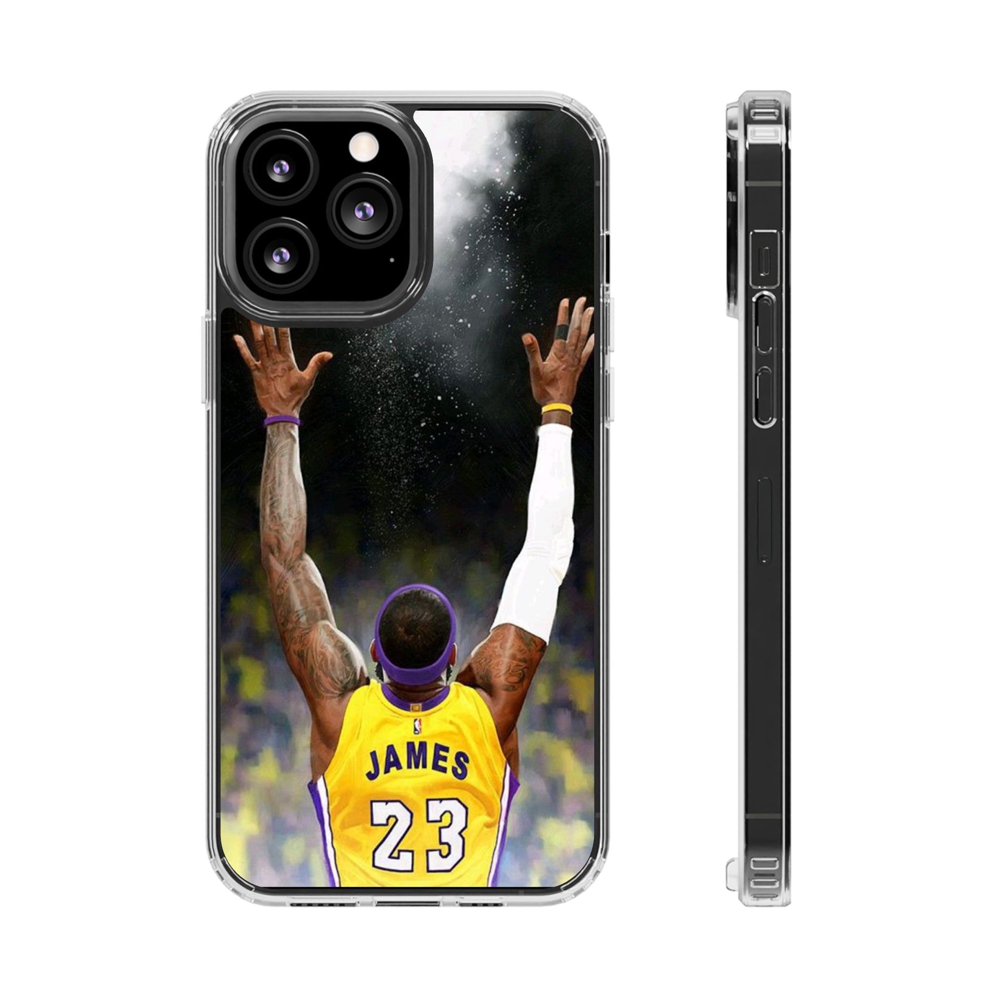 King James basketball Inspired Iphone and Samsung Protective case