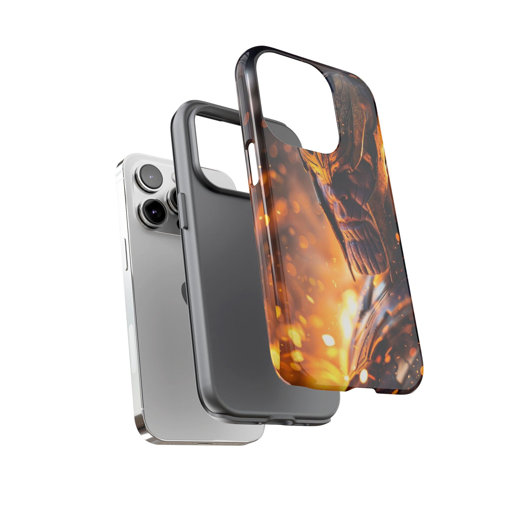 Marvel Villain Thanos Tough Cases for iPhones, Samsung, and Pixel