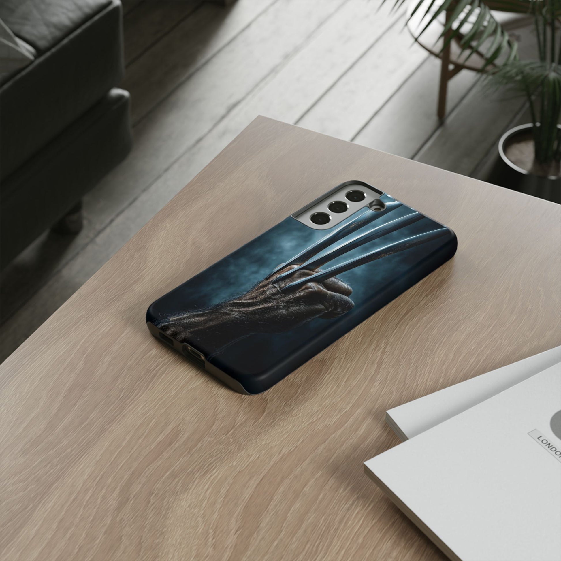Logan's Claws Wolverine Tough Cases for iPhones, Samsung, and Pixel