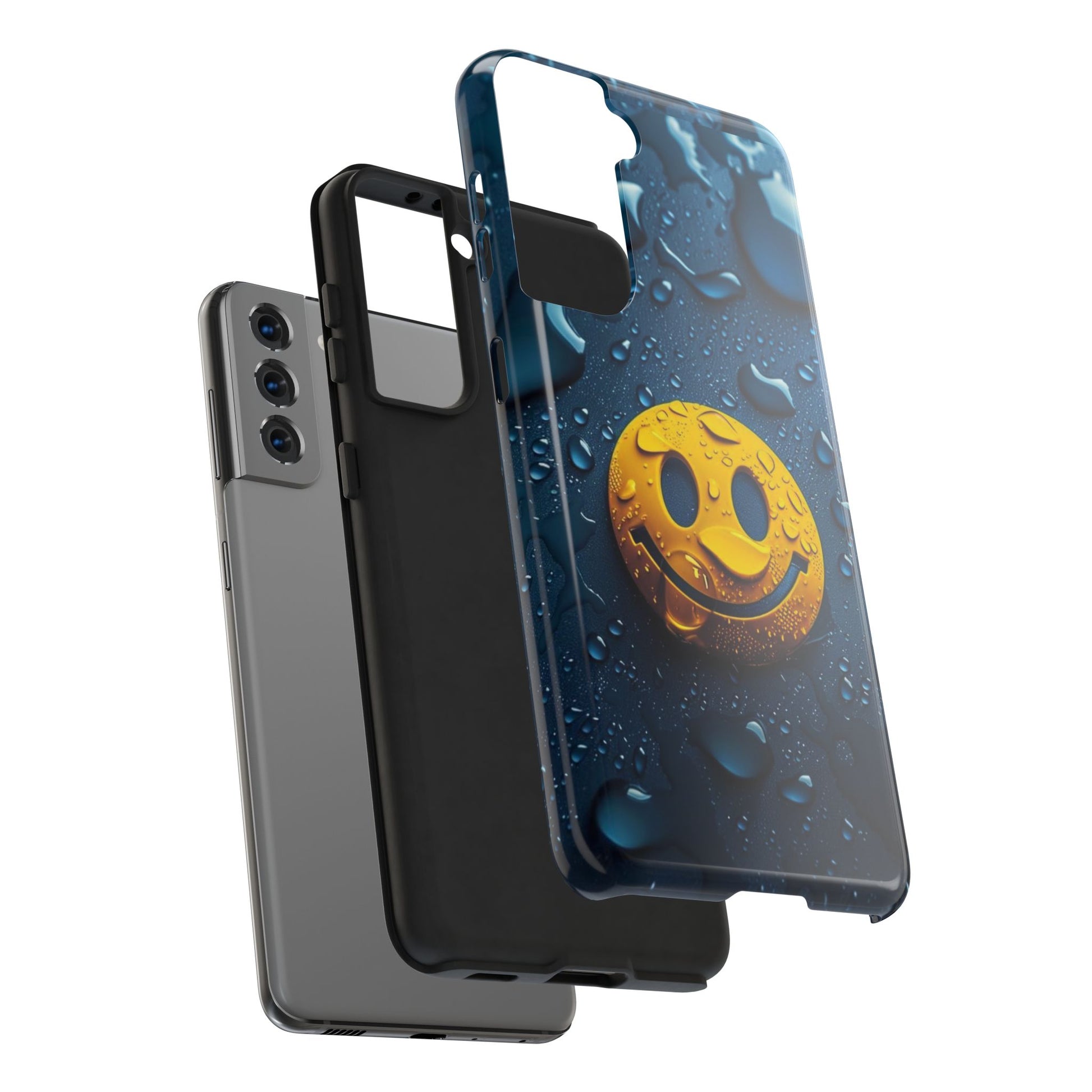 Be Happy Smiley Face Phone Cases for iPhones & Samsung Phones