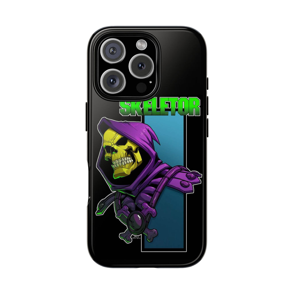 Skeletor Tough Cases for iPhones, Samsung, and Pixel