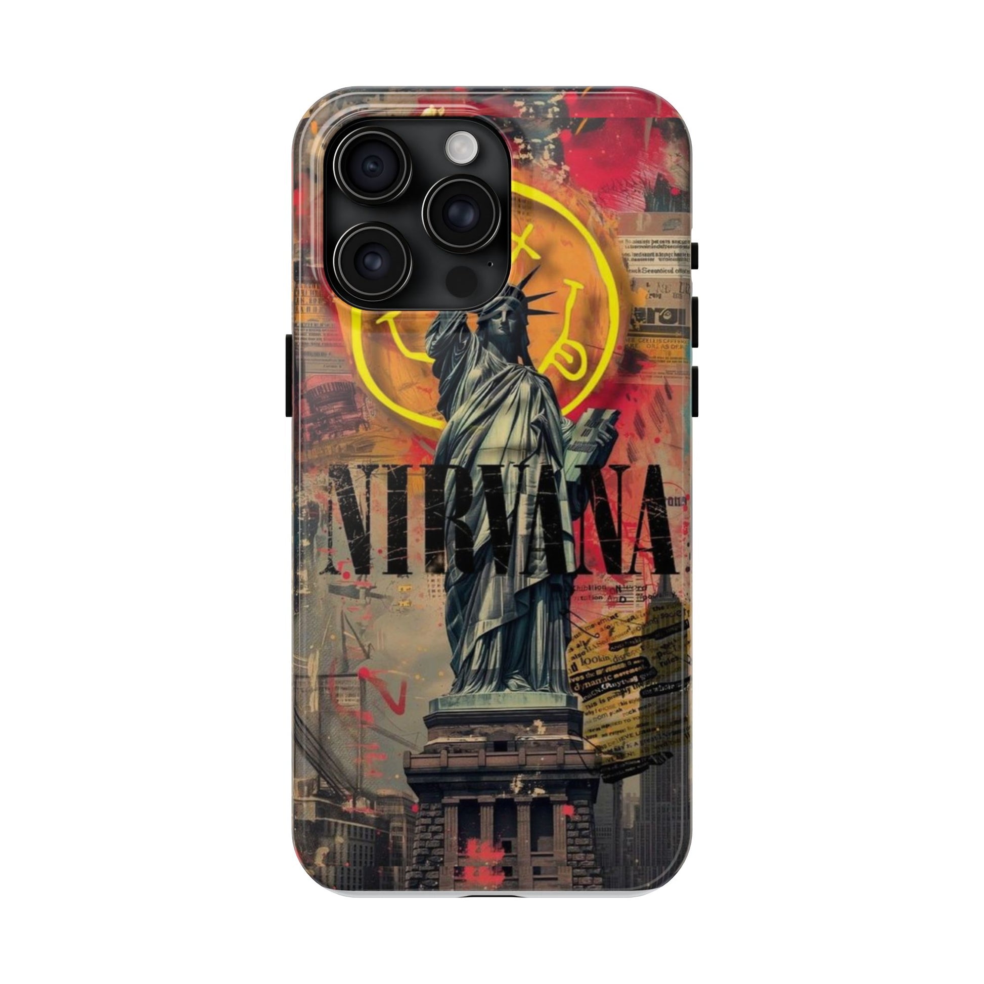 Classic Nirvana Phone Cases for Iphones & Samsung Phones Durable