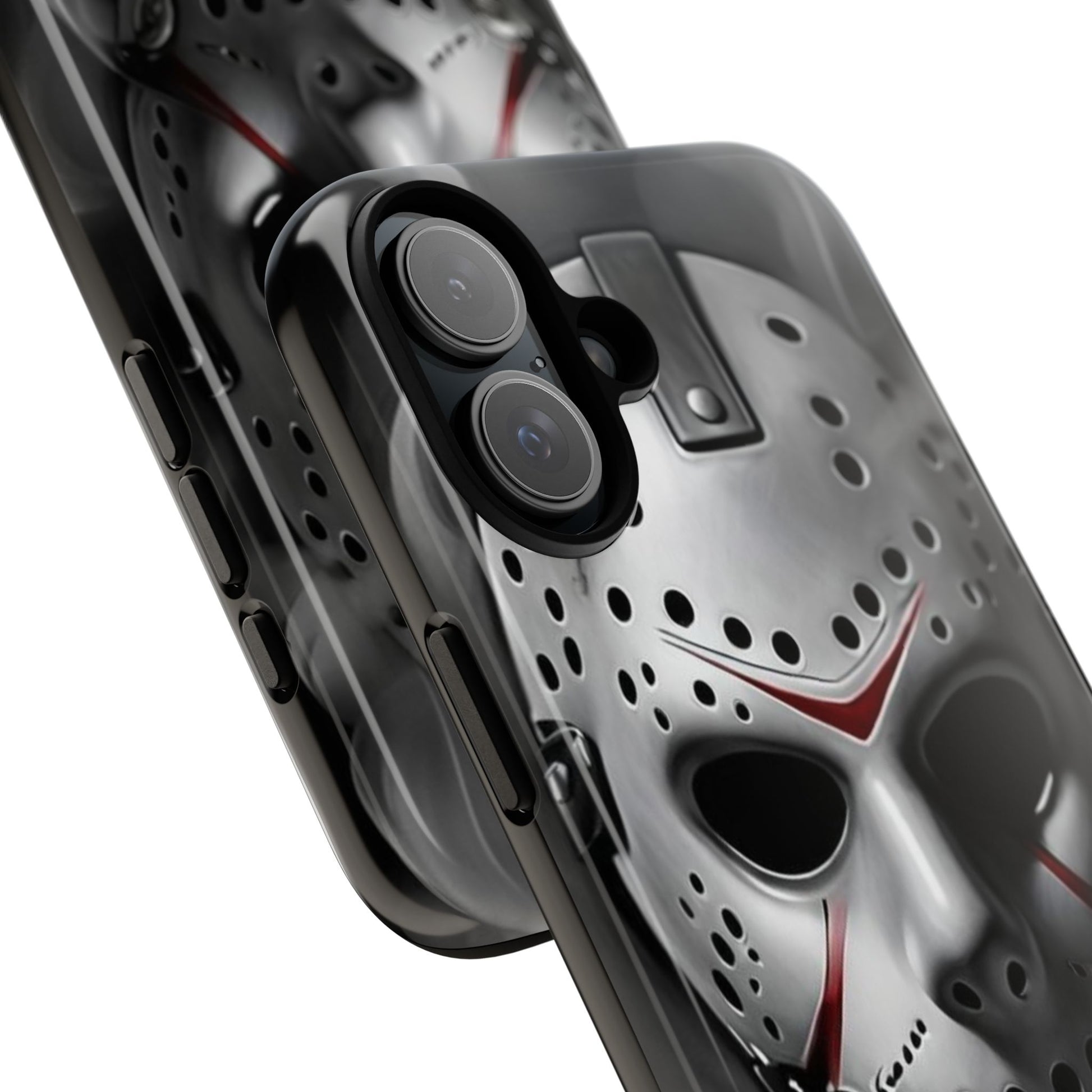 Friday the 13th Jason's Mask Tough Cases for iPhones, Samsung, and Pixel