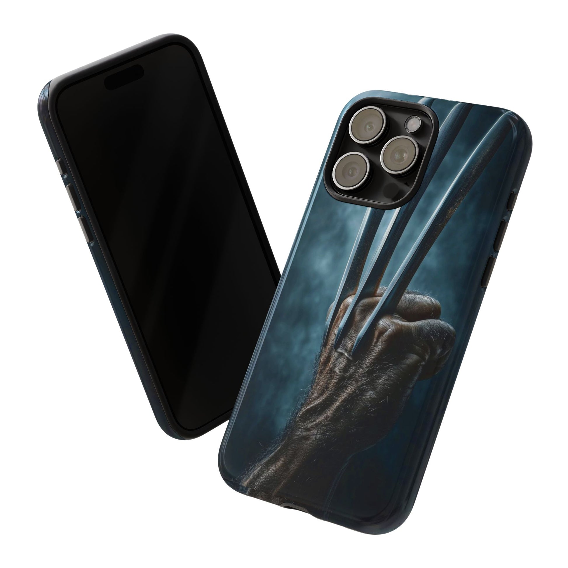 Logan's Claws Wolverine Tough Cases for iPhones, Samsung, and Pixel
