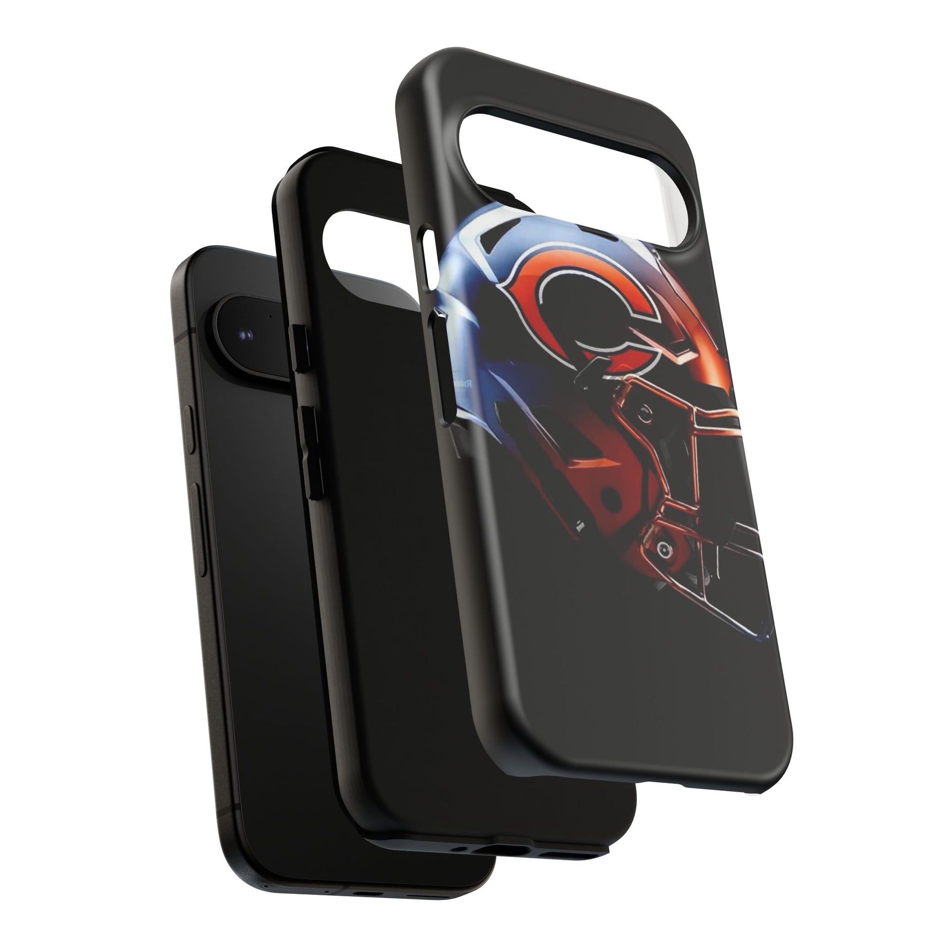 Football Helmet Chicago Bears Phone Case, Tough Cases for iPhones, Samsung, and Pixel