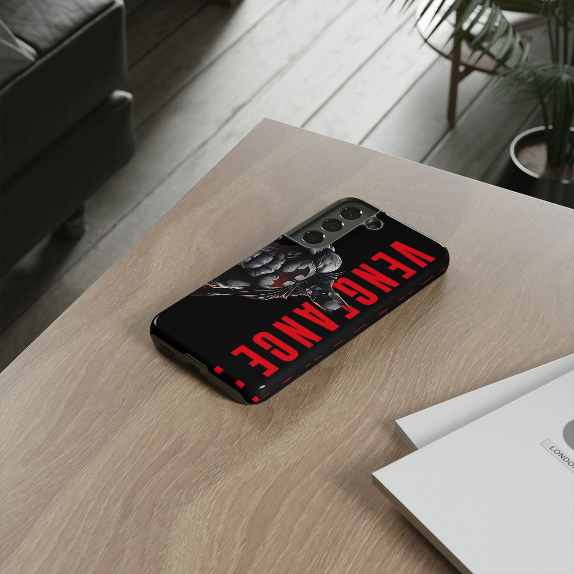 DC Comics Batman Vengence Tough Cases for iPhones, Samsung, and Pixel