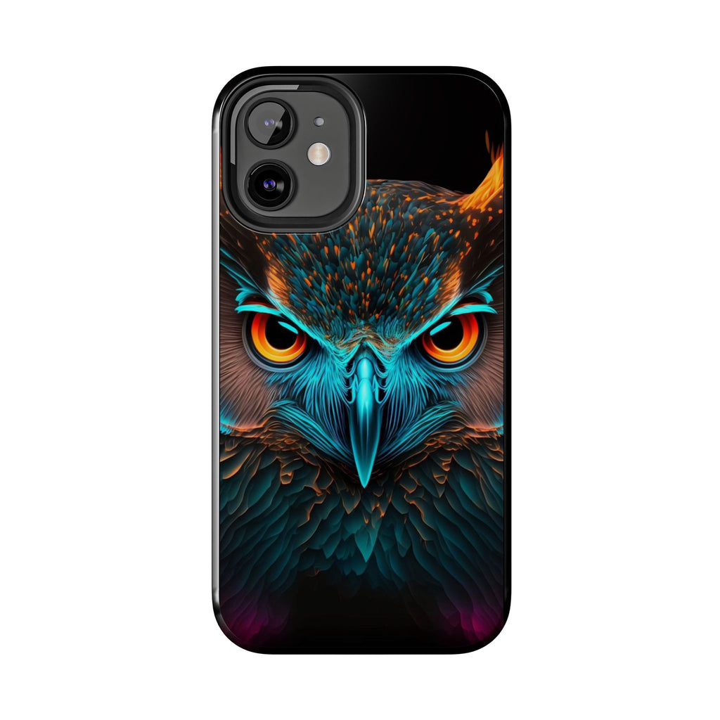 Neon Owl Theme Phone Cases for iPhones & Samsung Phones