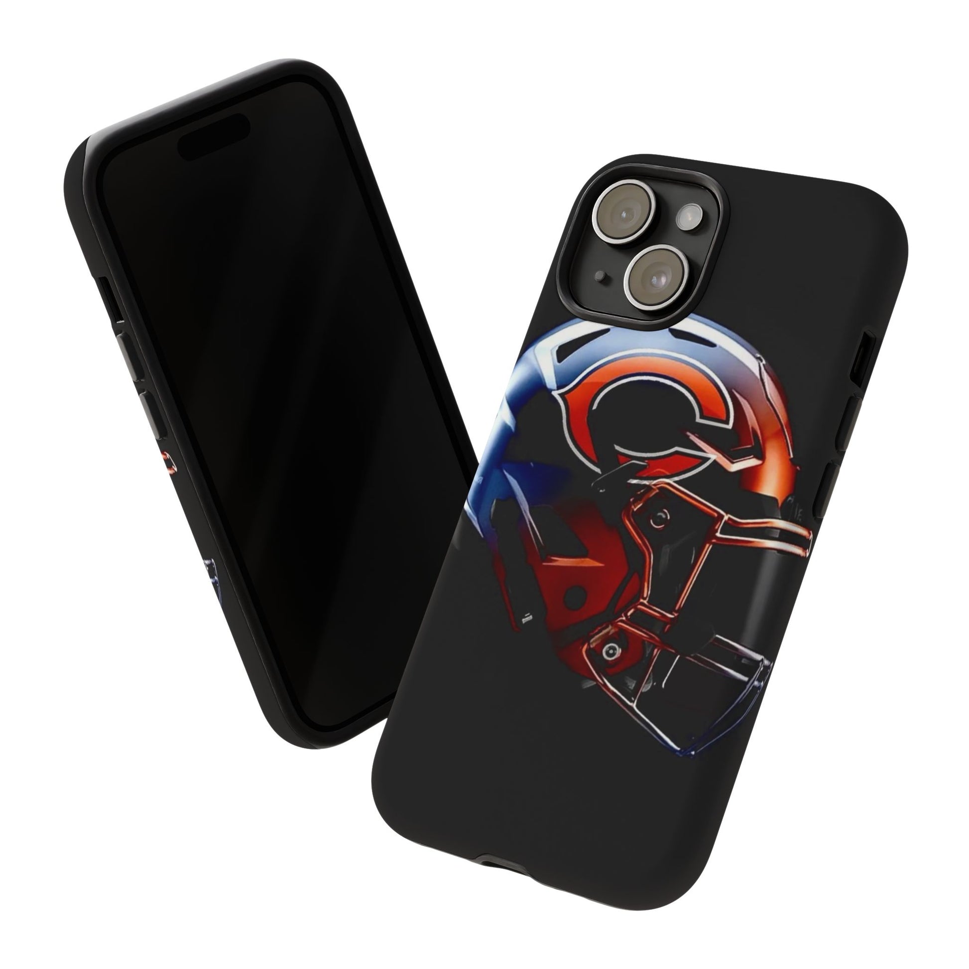 Football Helmet Chicago Bears Phone Case, Tough Cases for iPhones, Samsung, and Pixel