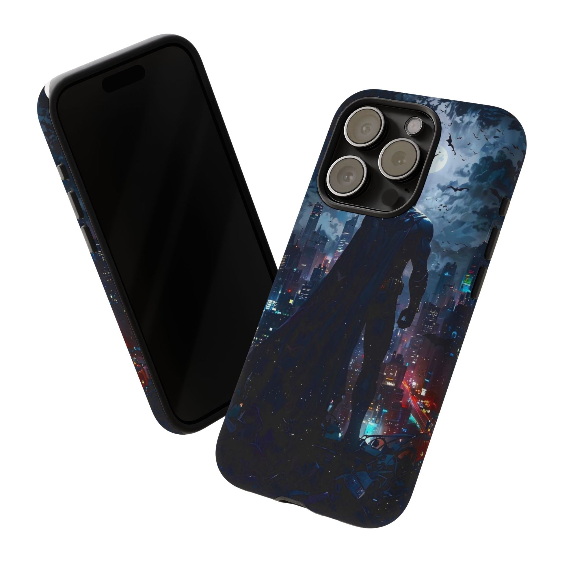 Gotham City Batman Tough Cases for iPhones, Samsung, and Pixel