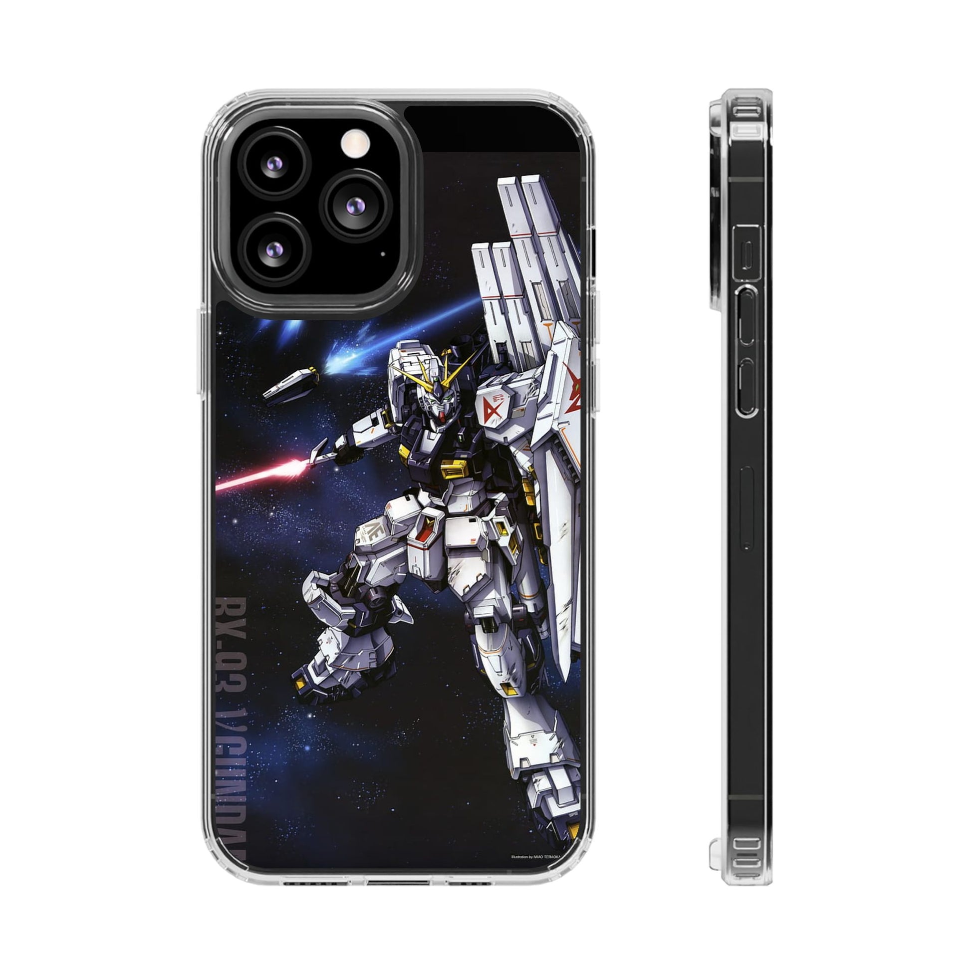 Gundam Mech Warrior Robot Phone Case, Iphone Samsung Cover, Clear Cases