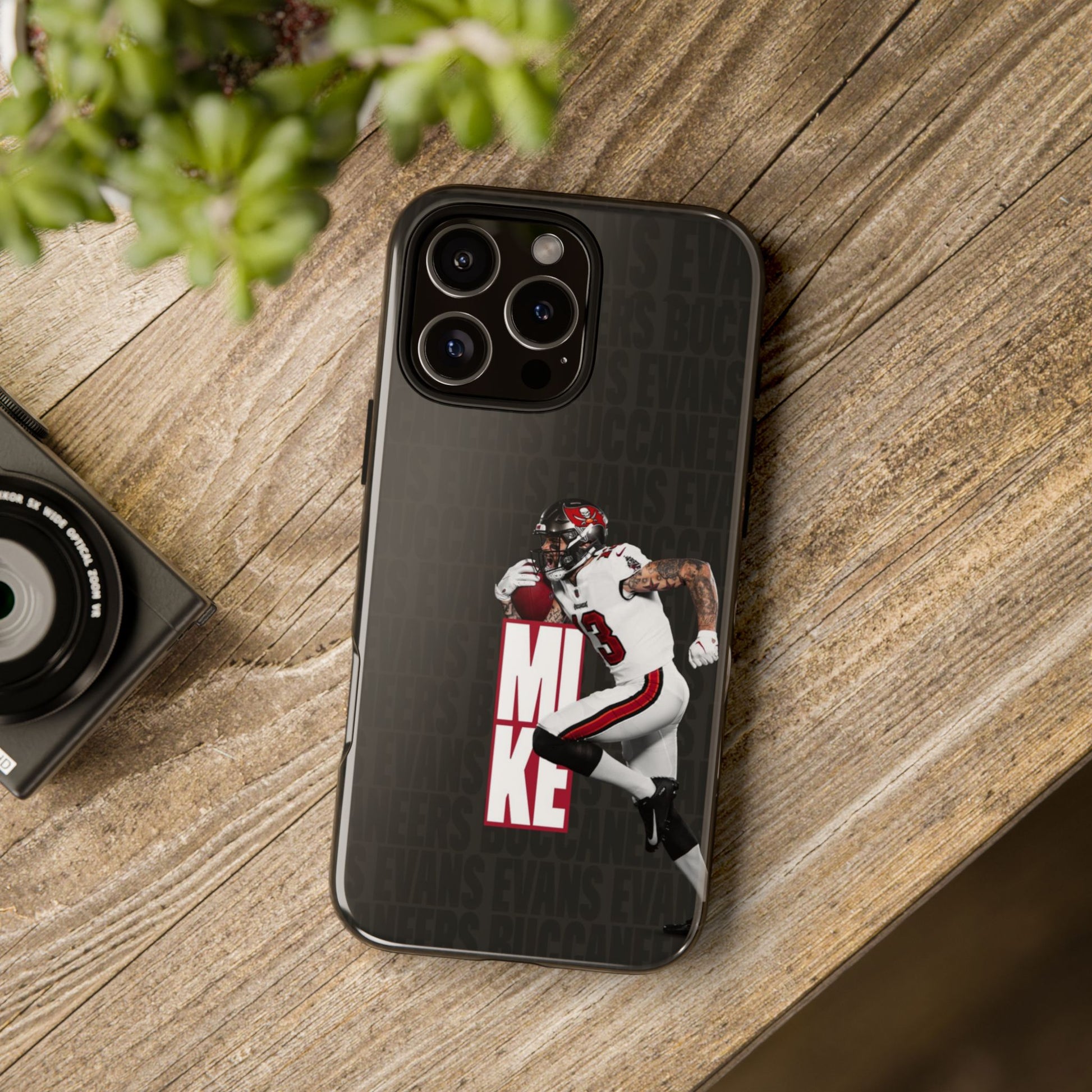 Mike Evans Football Tampa Bay Buccaneers Tough Cases for iPhones, Samsung, and Pixel