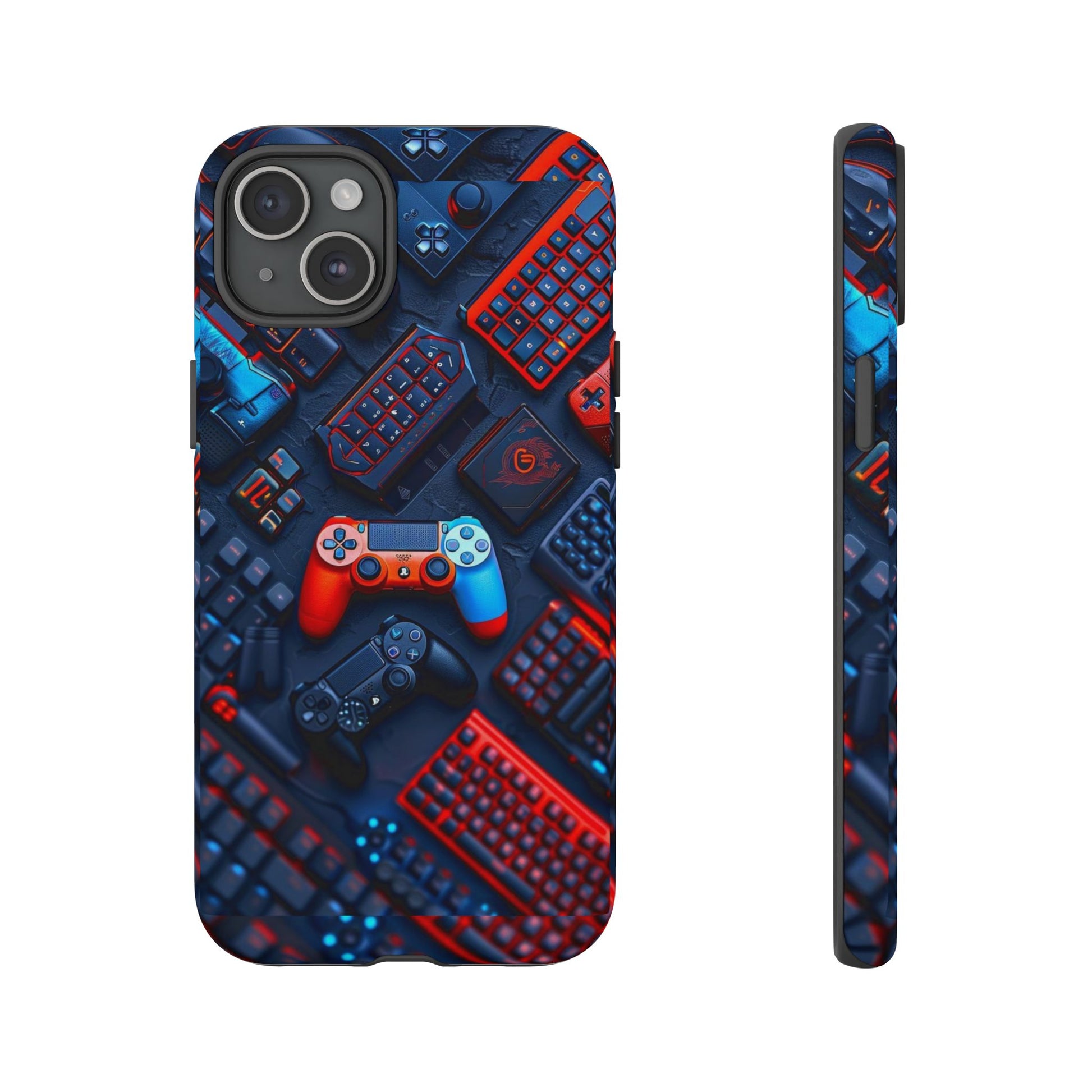 Gamer Themed Controllers Tough Cases for iPhones, Samsung, and Pixel