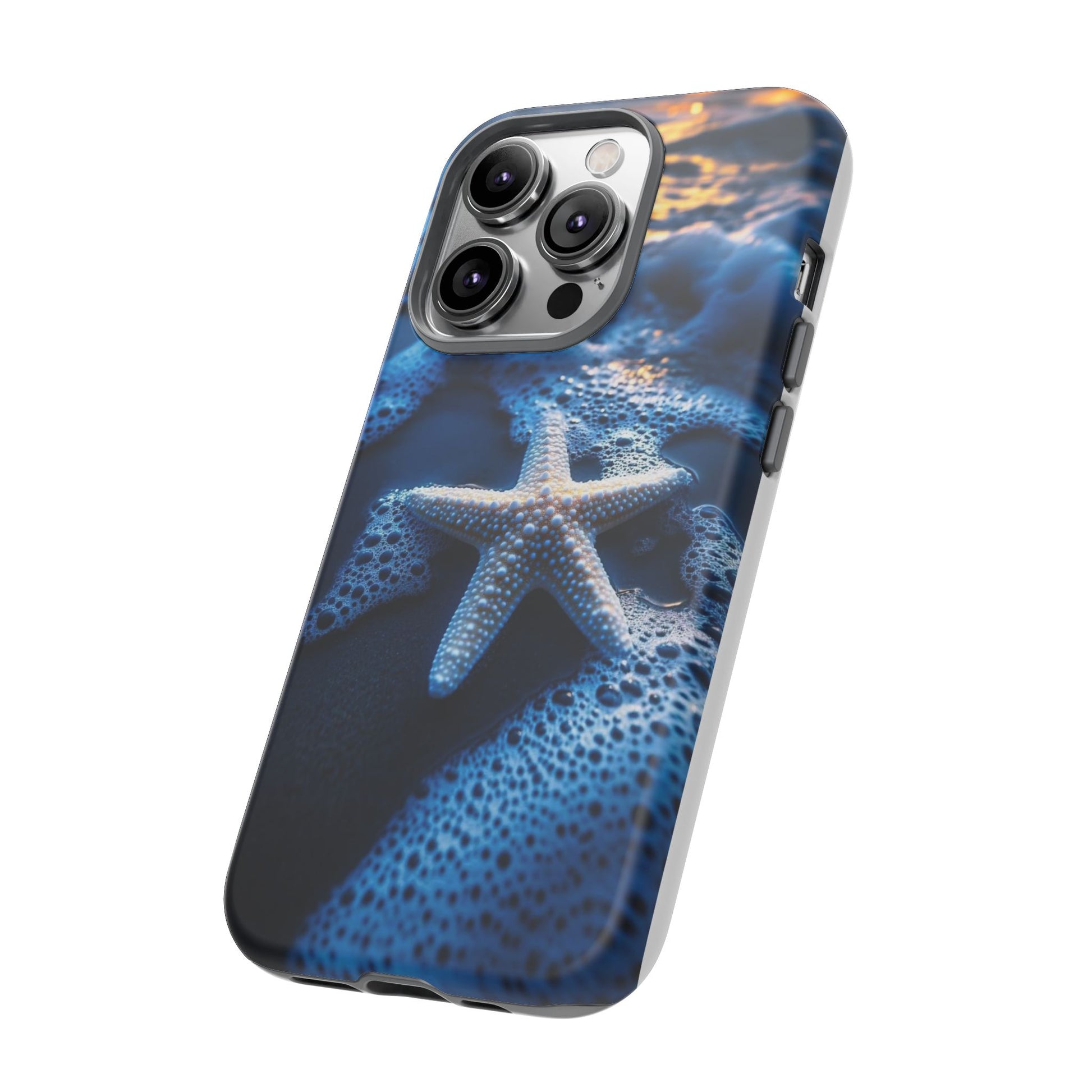 Starfish Beach Tough Cases for iPhones, Samsung, and Pixel