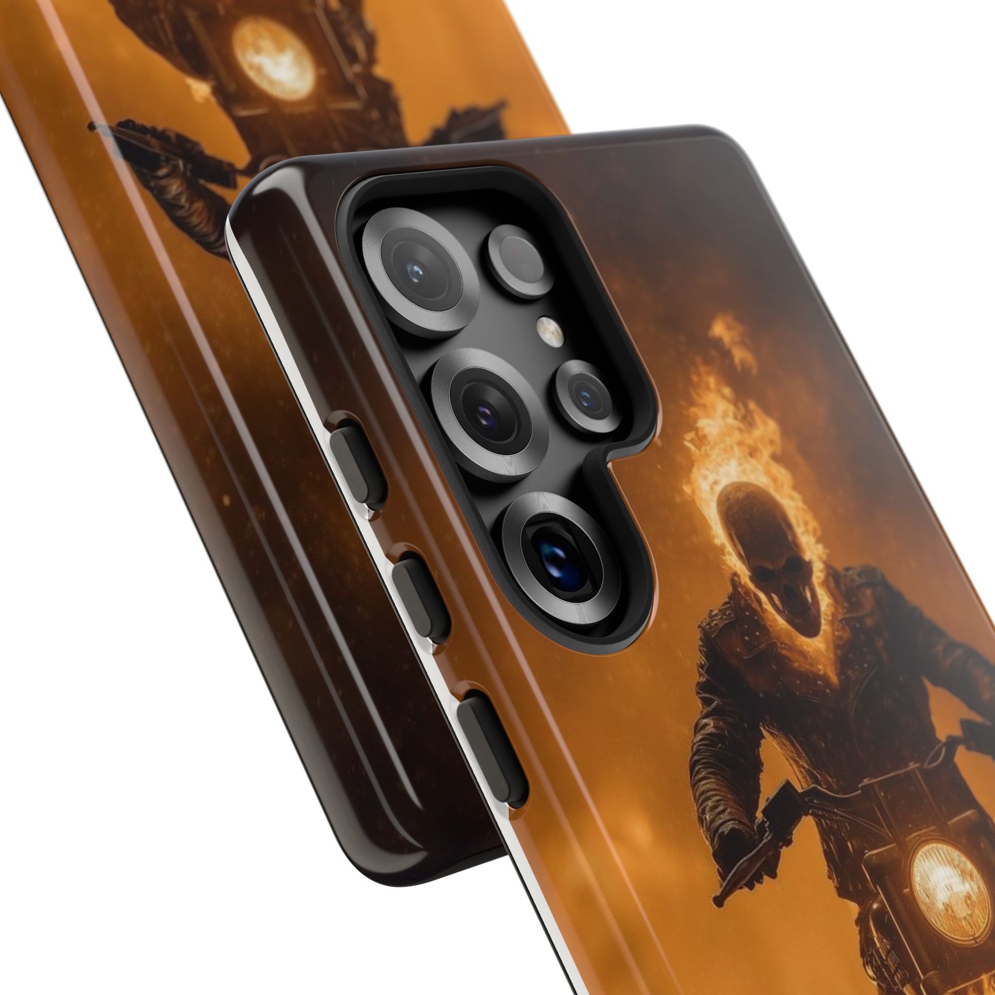 Marvel's Ghostrider Tough Cases for iPhones, Samsung, and Pixel