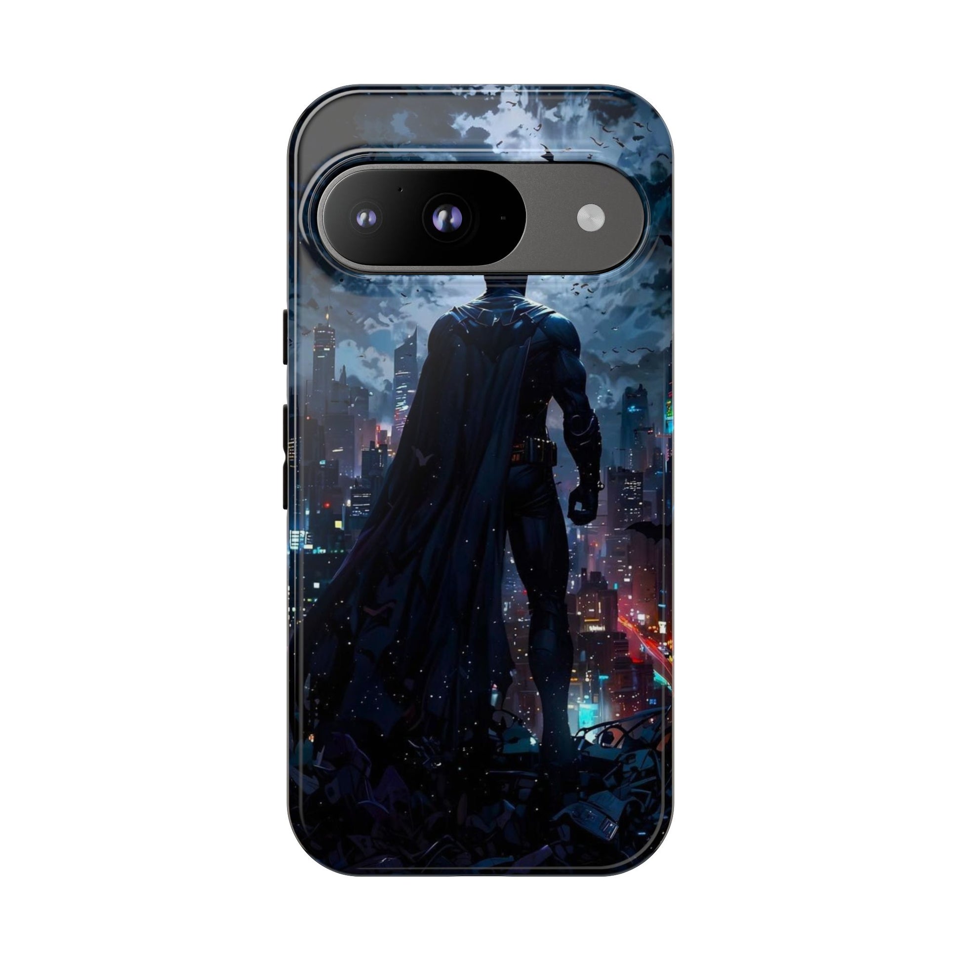 Gotham City Batman Tough Cases for iPhones, Samsung, and Pixel