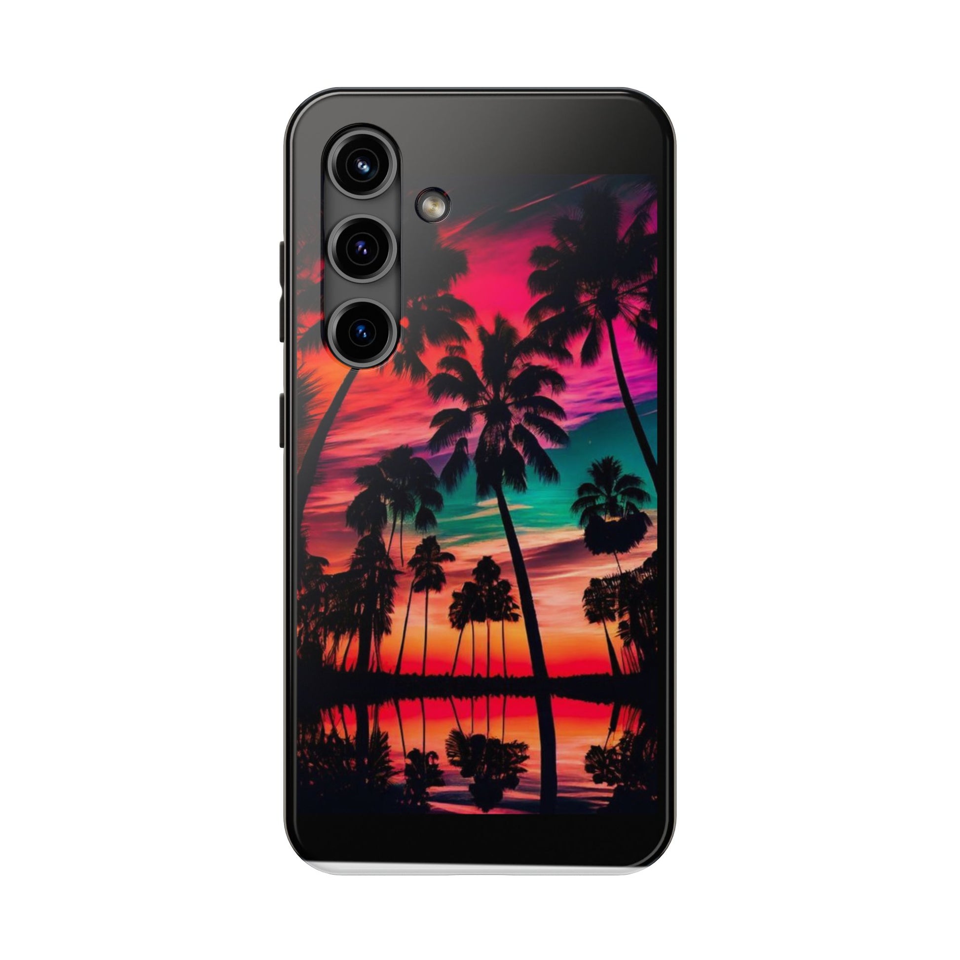 Beautiful Beach Sunset Landscape Phone Case for iPhone & Samsung Galaxy Phones
