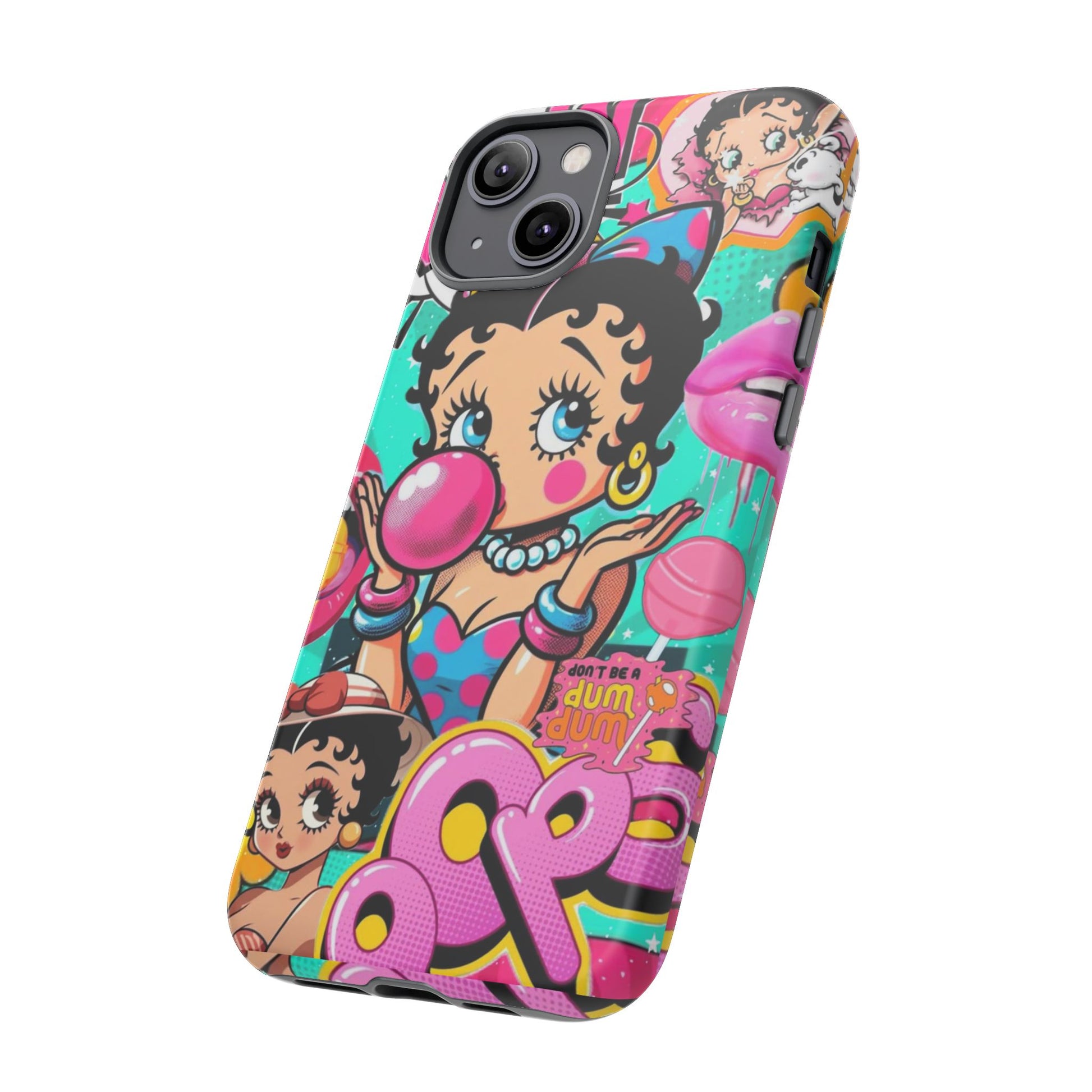 Betty Boop Comic Strip Phone Case for iPhone, Samsung Galaxy, & Pixel Phones