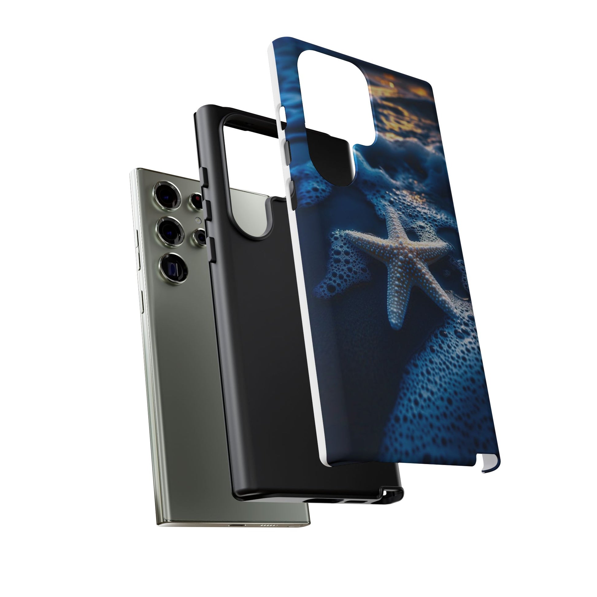 Starfish Beach Tough Cases for iPhones, Samsung, and Pixel