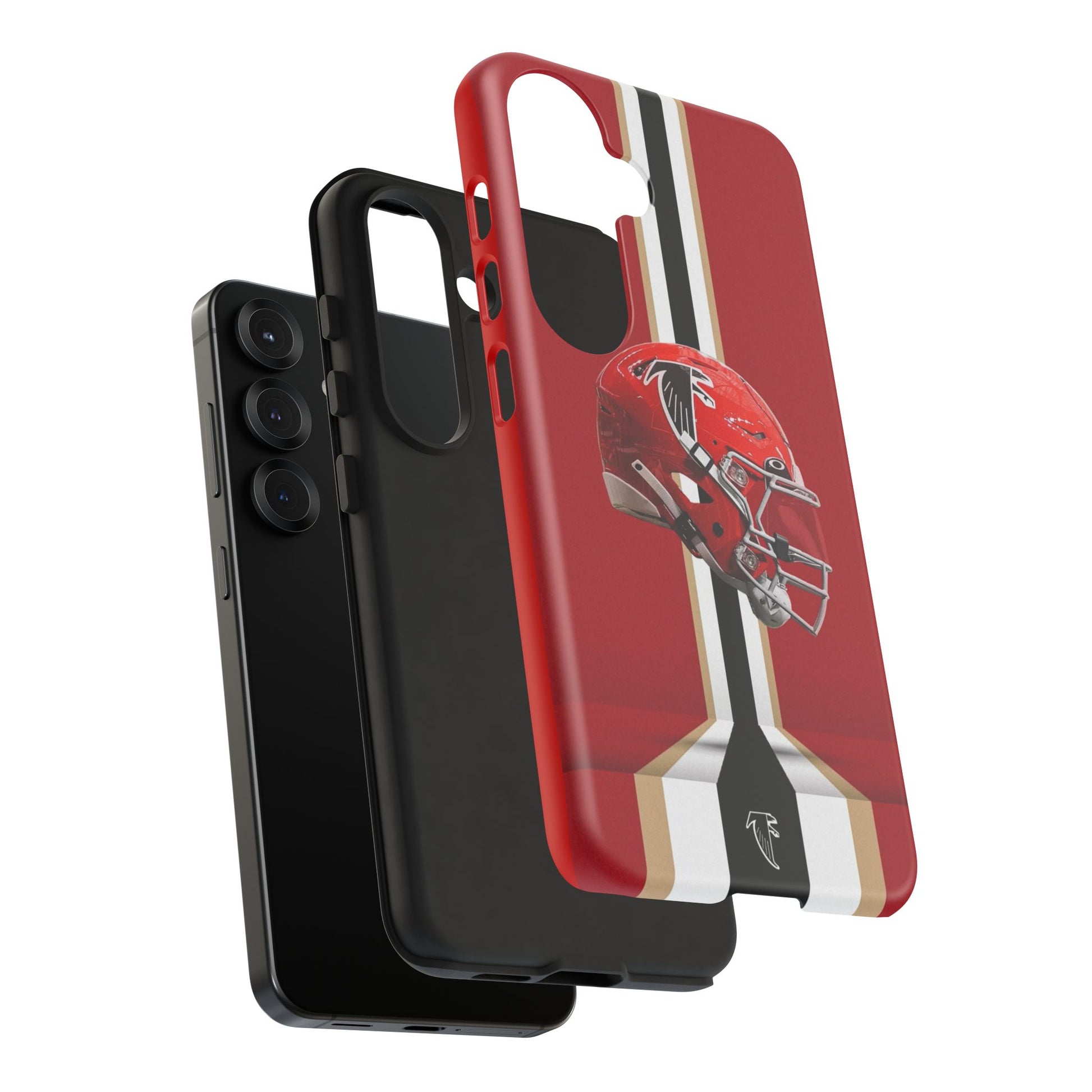 Atlanta Falcons Football Helmet Logo Tough Cases for iPhones, Samsung, and Pixel