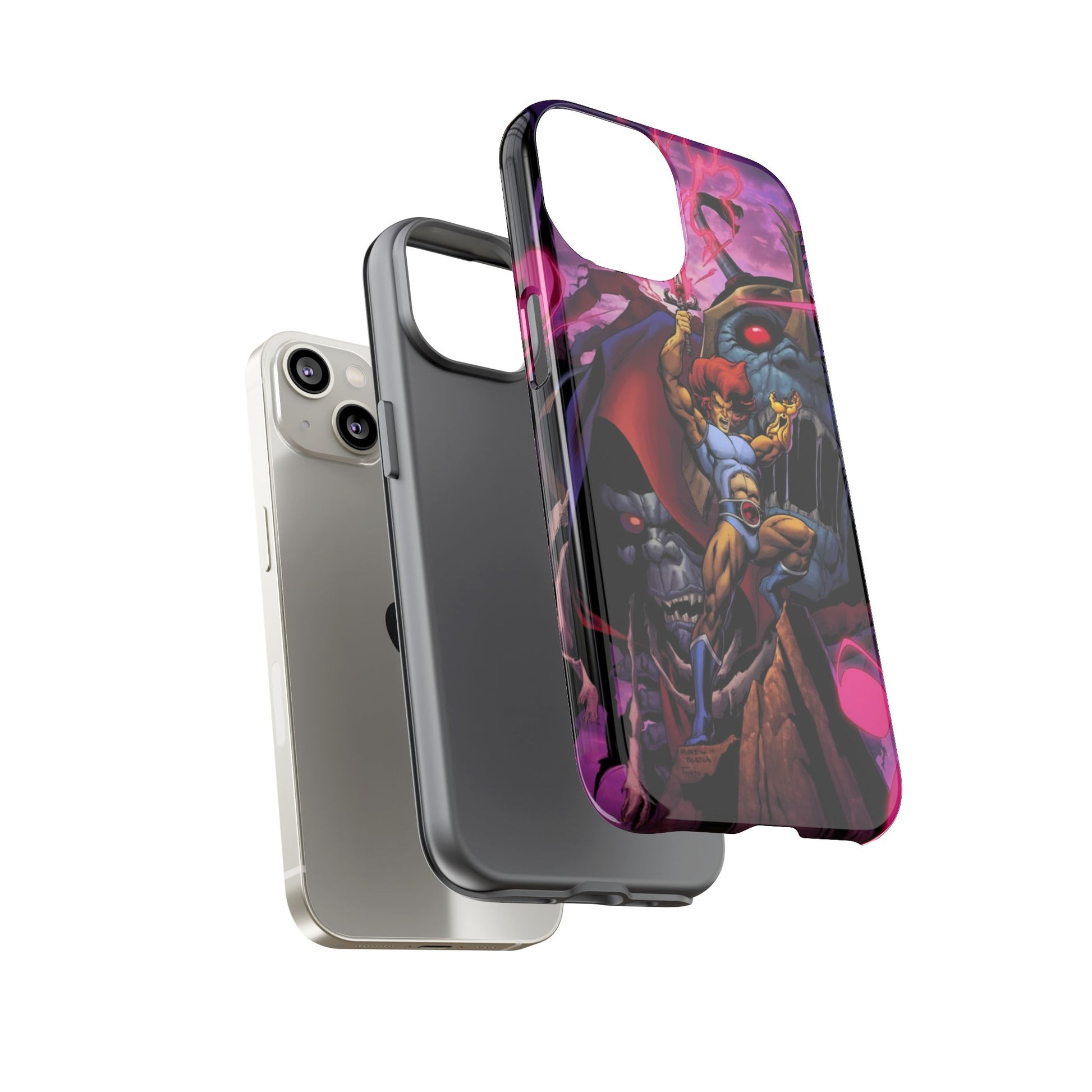 Thundercats Lion O x Mumra Tough Cases for iPhones, Samsung, and Pixel