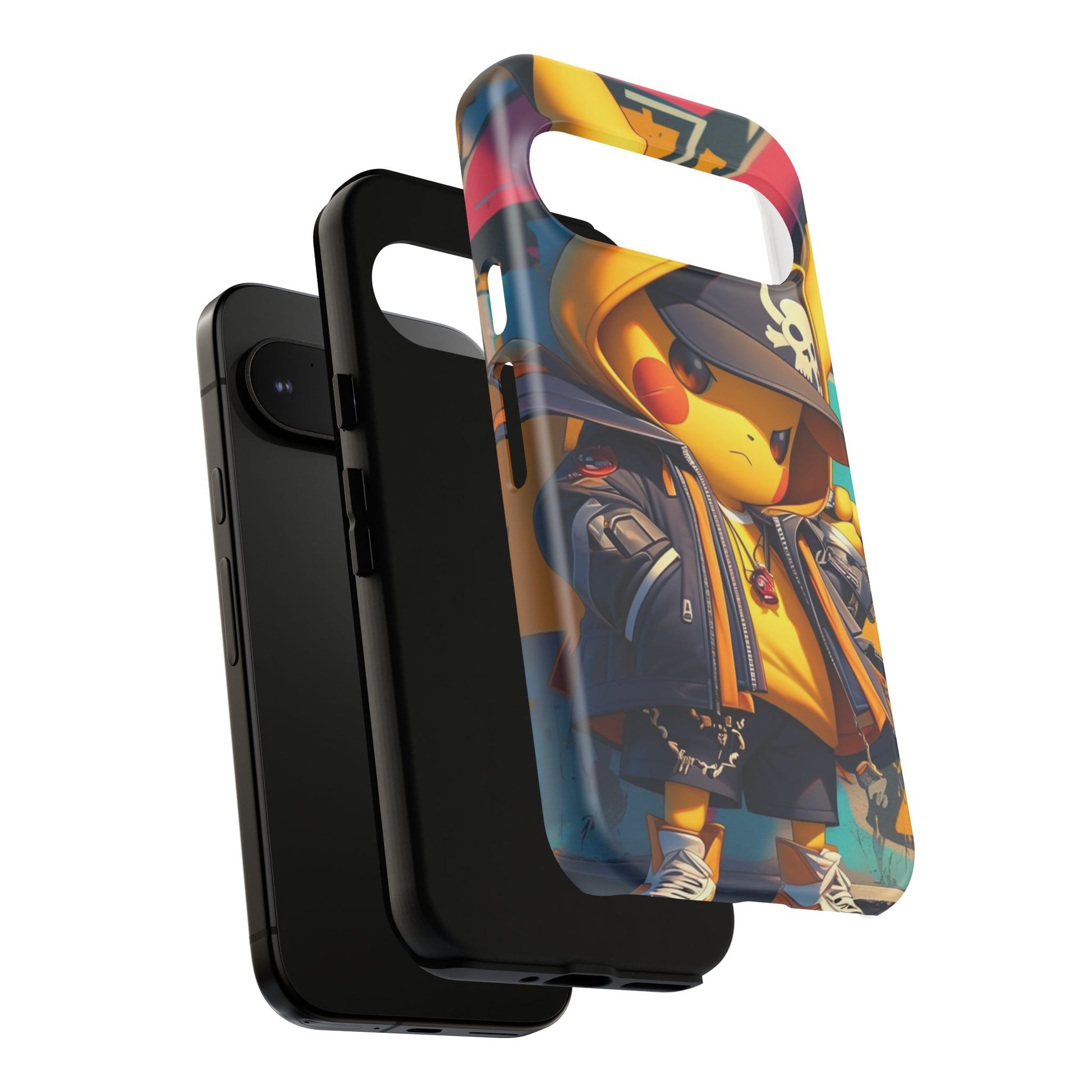 Cute Poke Bear Phone Case, Tough Cases for iPhones, Samsung, and Pixel
