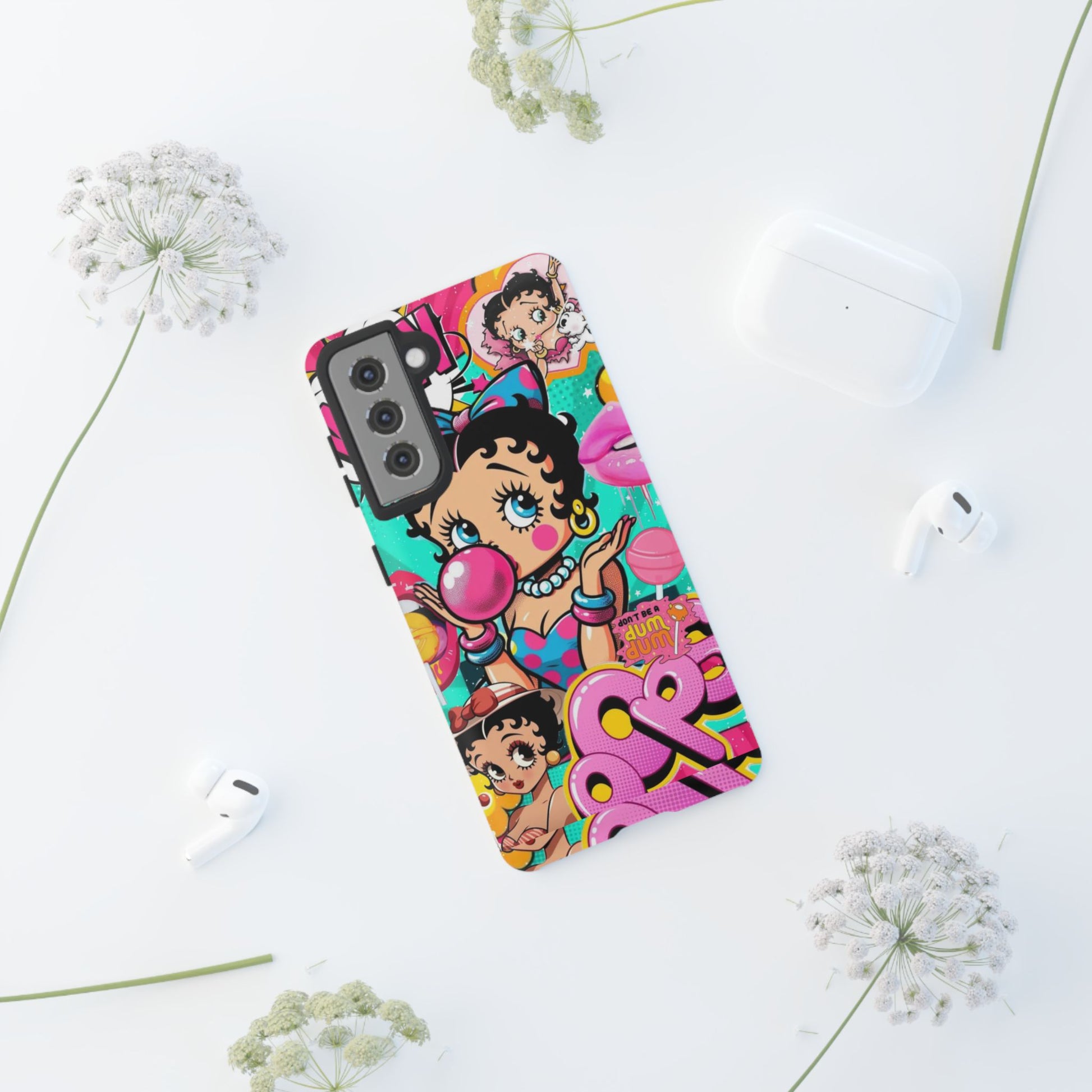 Betty Boop Comic Strip Phone Case for iPhone, Samsung Galaxy, & Pixel Phones