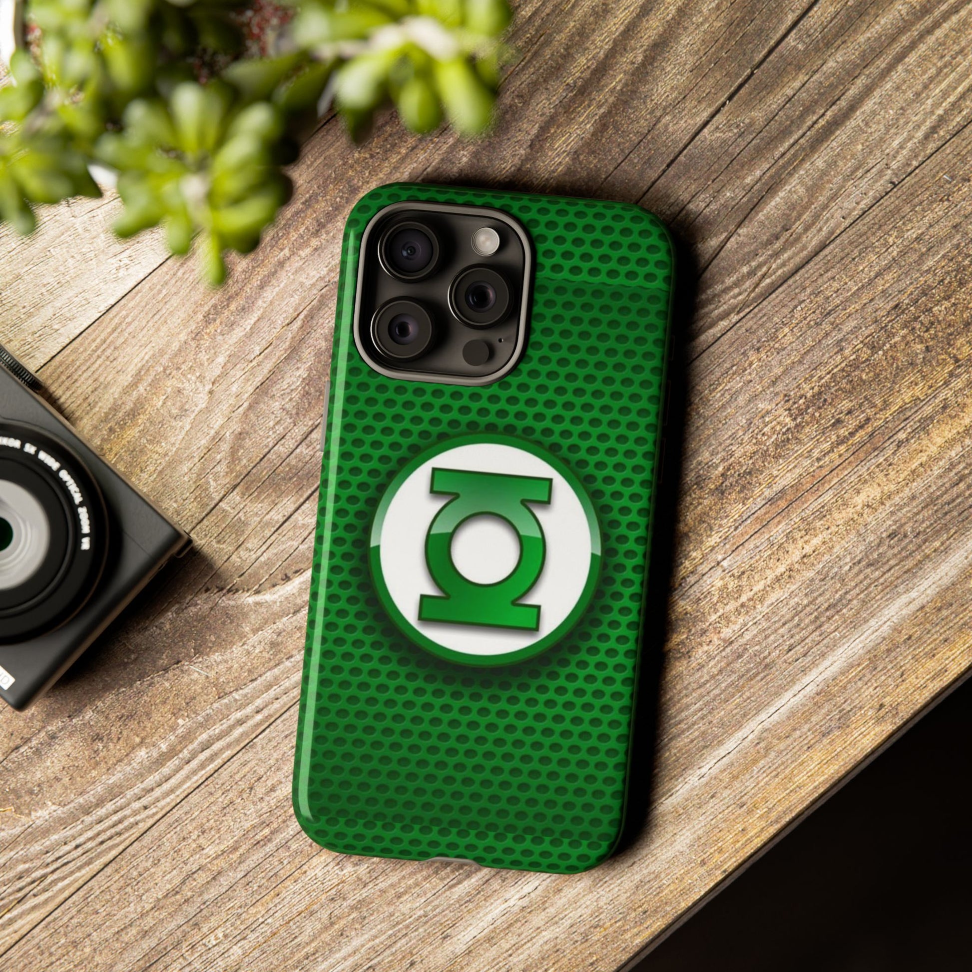 Green Lantern Logo Phone Case, Tough Cases, DC Case for iPhones, Samsung, and Pixel