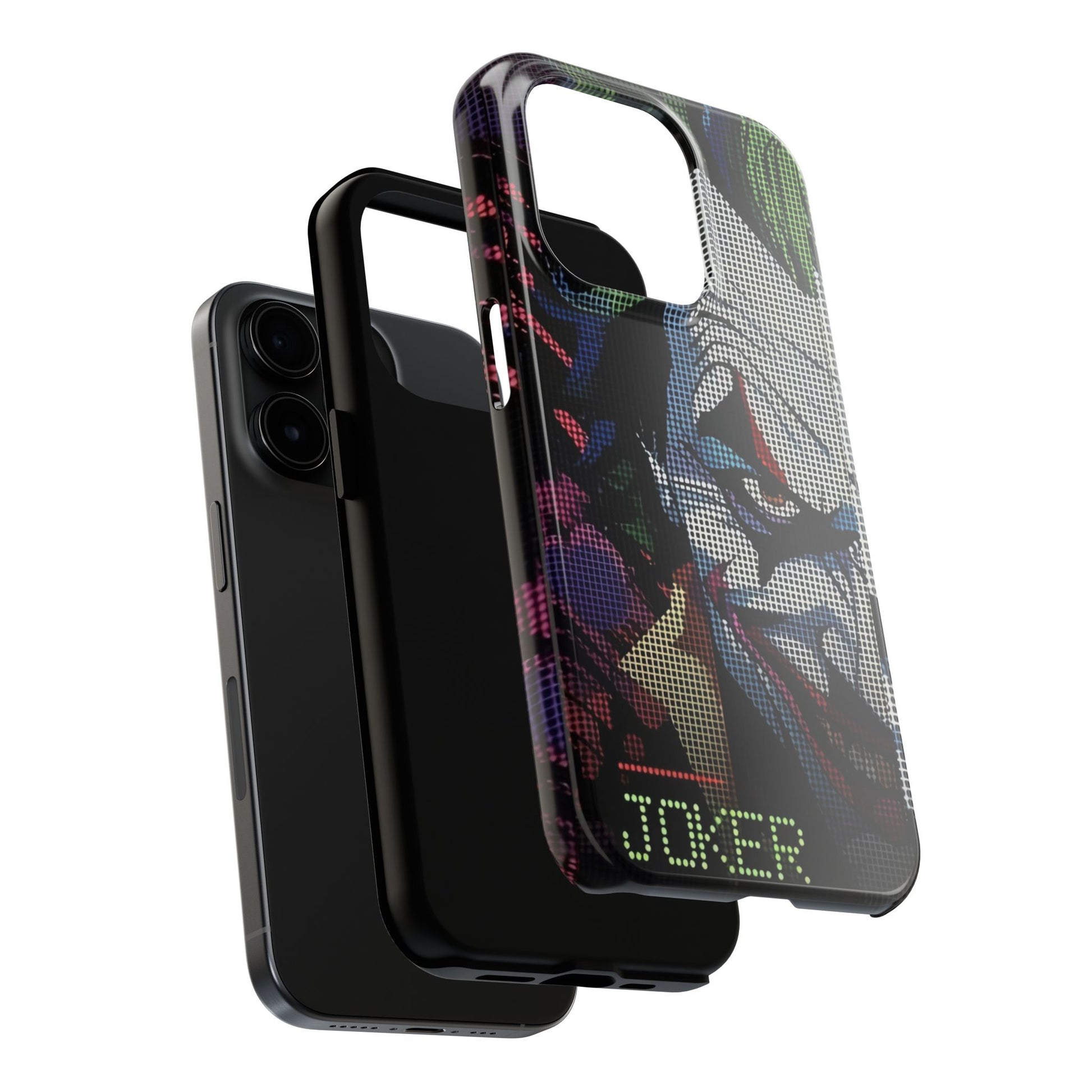 Digital Joker Comic Book Themed Phone Cases for Iphones & Samsung Phones