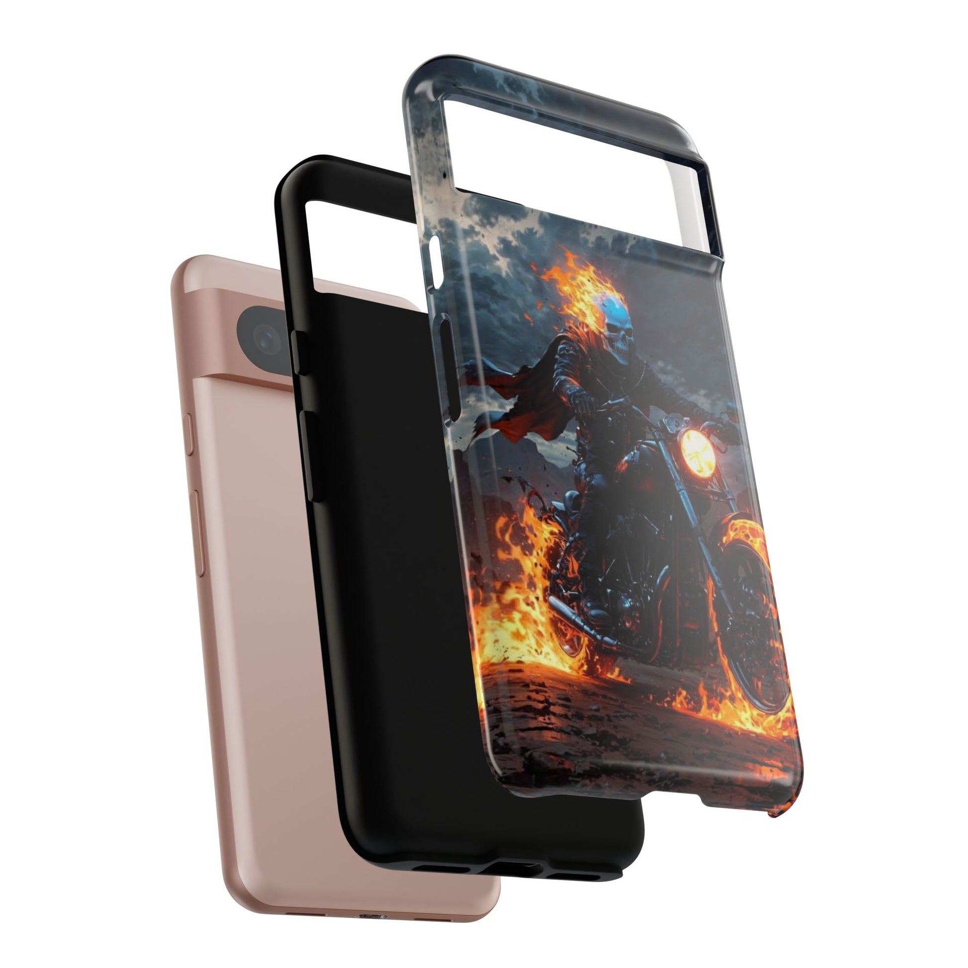 Marvel's Ghost Rider Tough Cases for iPhones, Samsung, and Pixel