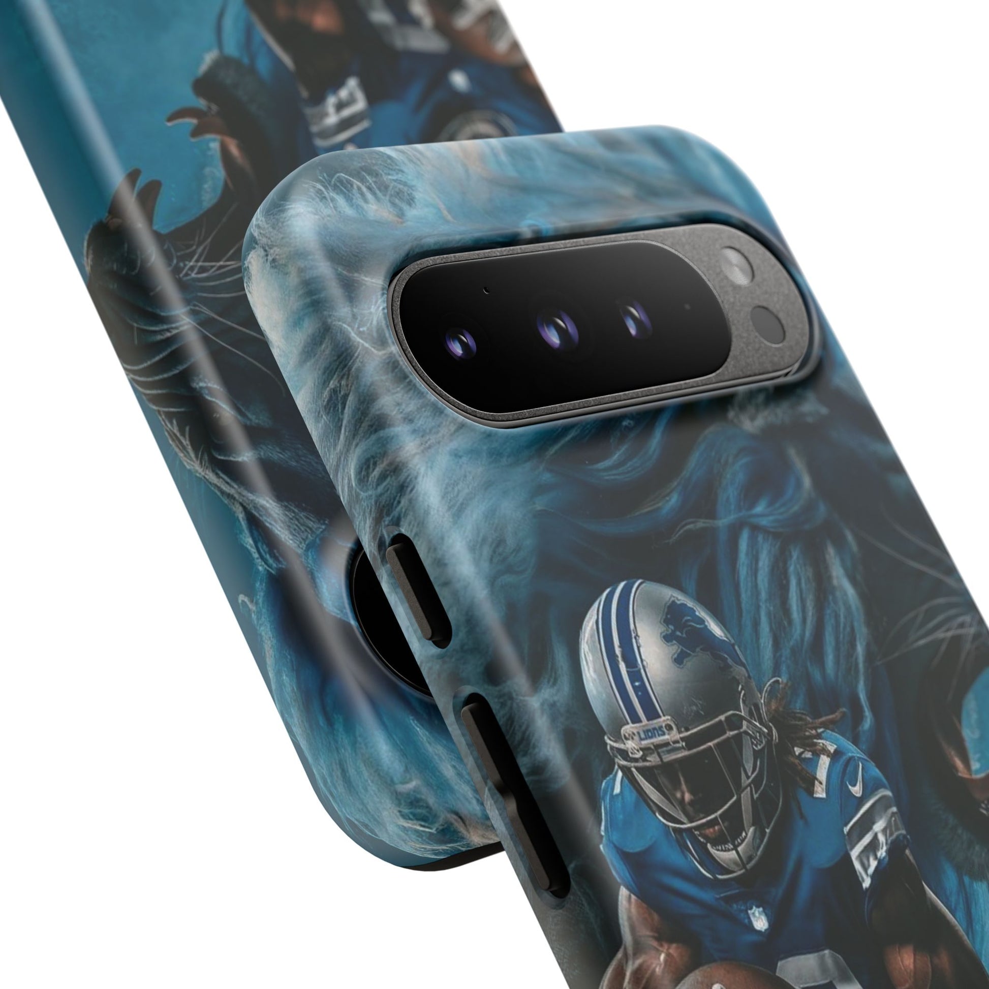 Detroit Lions Player Football Phone Case, Tough Cases for iPhones, Samsung, and Pixel