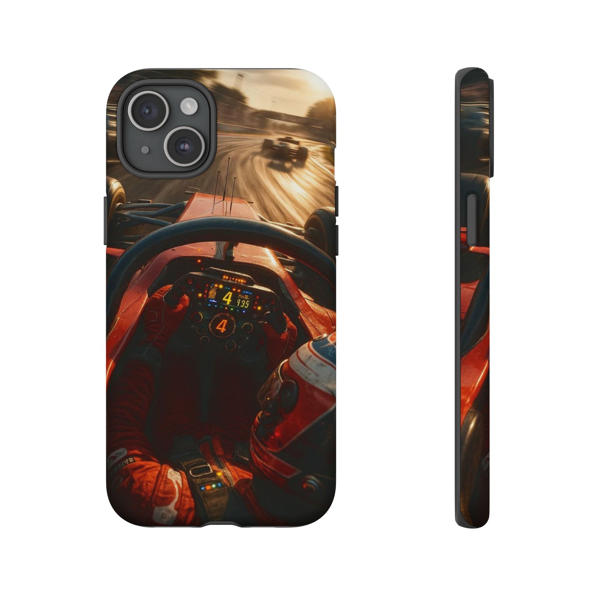 Formula 1 Cockpit Phone Case, Tough Cases for iPhones, Samsung, and Pixel