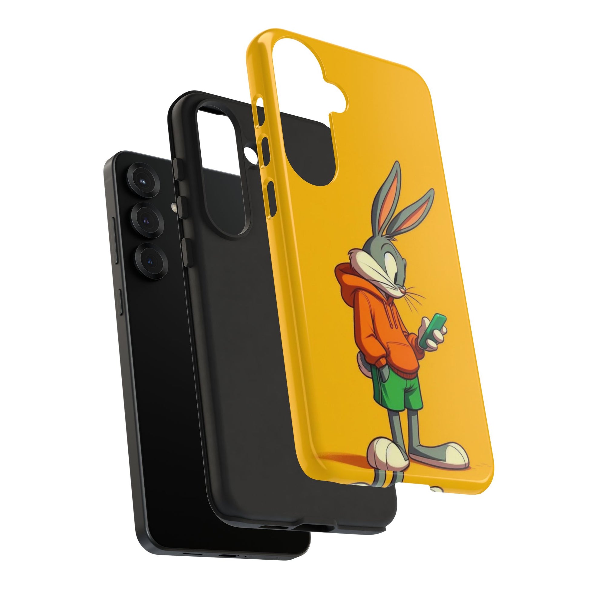 Bugs Bunny Tough Cases for iPhones, Samsung, and Pixel