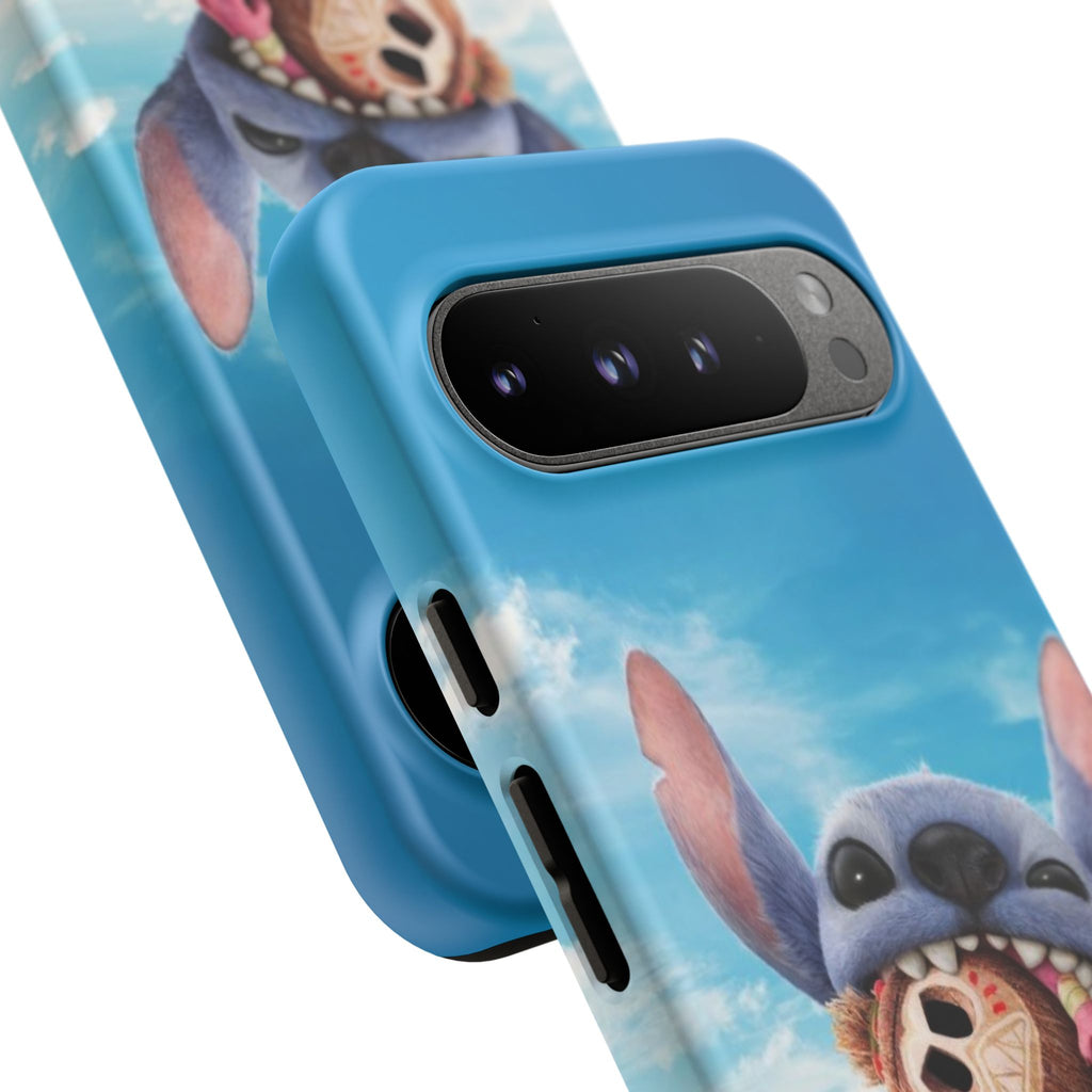 Stitch Beach Sunset Landscape Phone Case for iPhone, Samsung Galaxy, & Pixel Phones