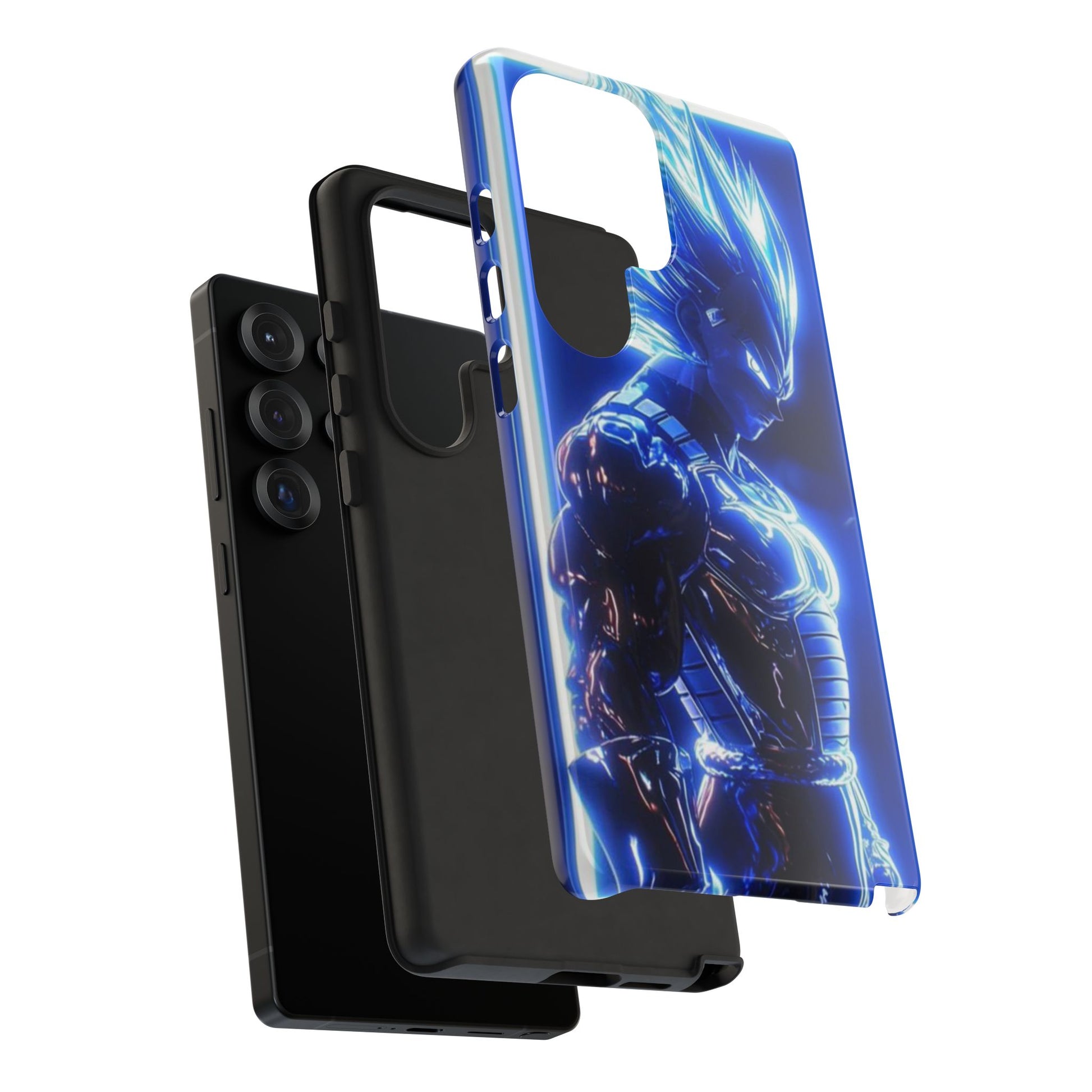 Anime Dragon Ball Z Super Saiyan Tough Cases for iPhones, Samsung, and Pixel