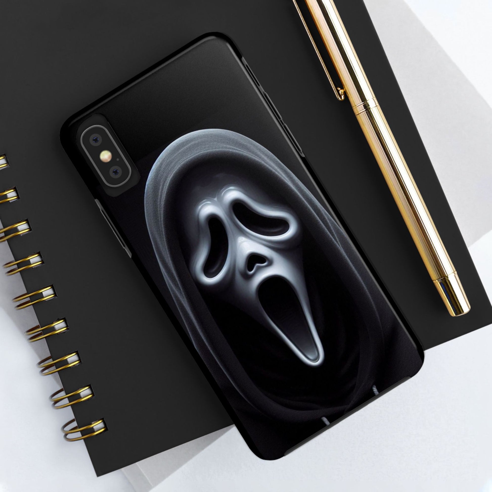 Ghostface Halloween Theme Phone Cases for iPhones & Samsung Phones