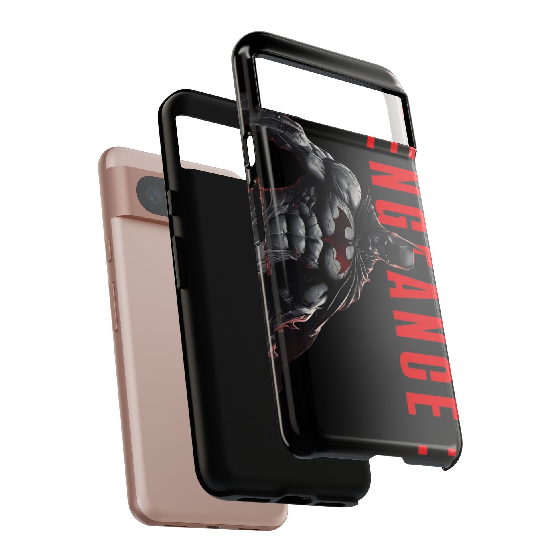 DC Comics Batman Vengence Tough Cases for iPhones, Samsung, and Pixel