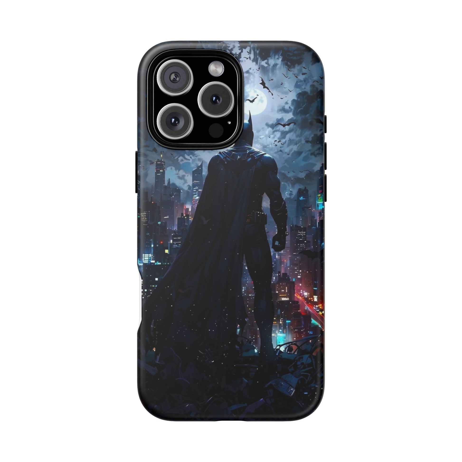 Gotham City Batman Tough Cases for iPhones, Samsung, and Pixel