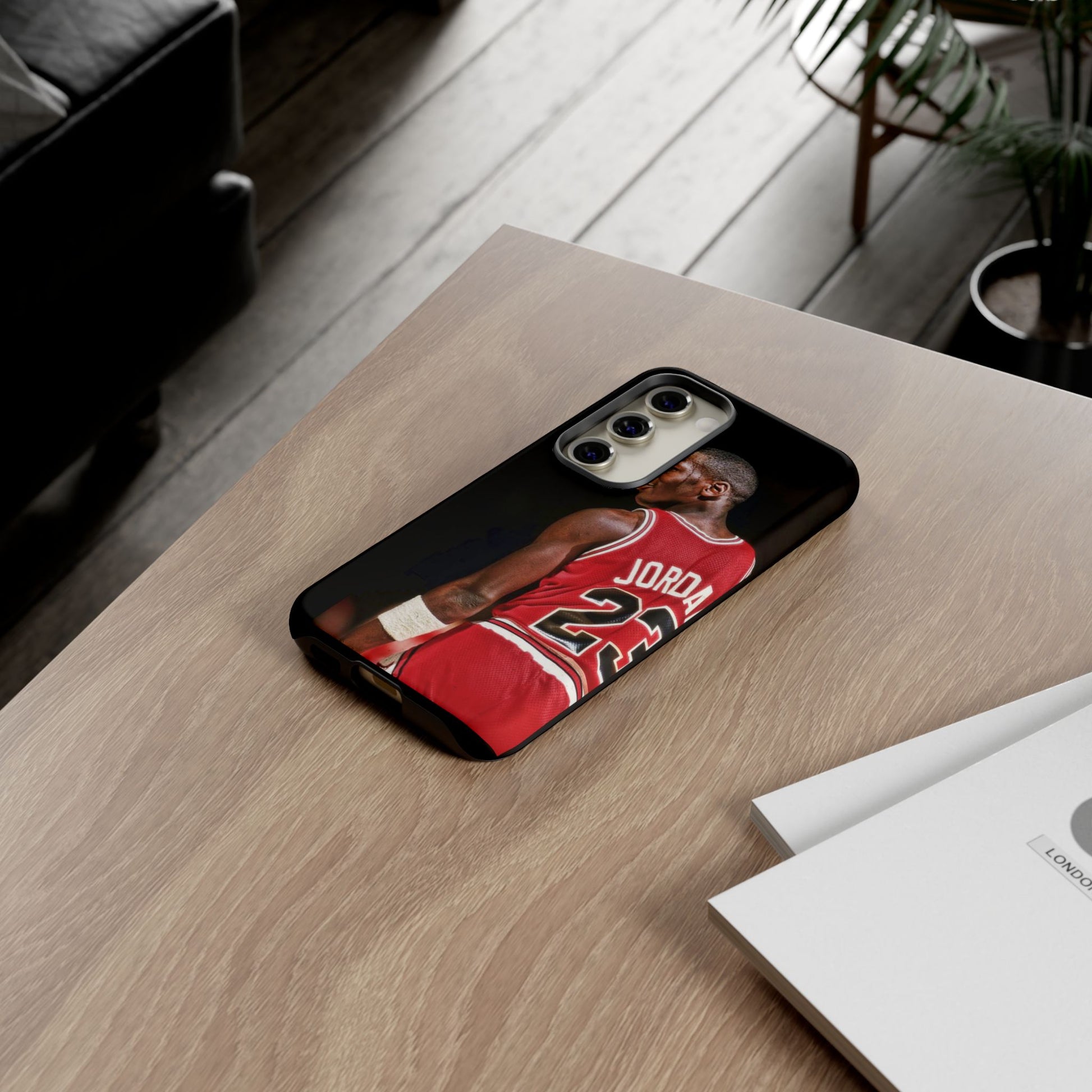 Basketball Legend Michael Jordan Tough Cases for iPhones, Samsung, and Pixel