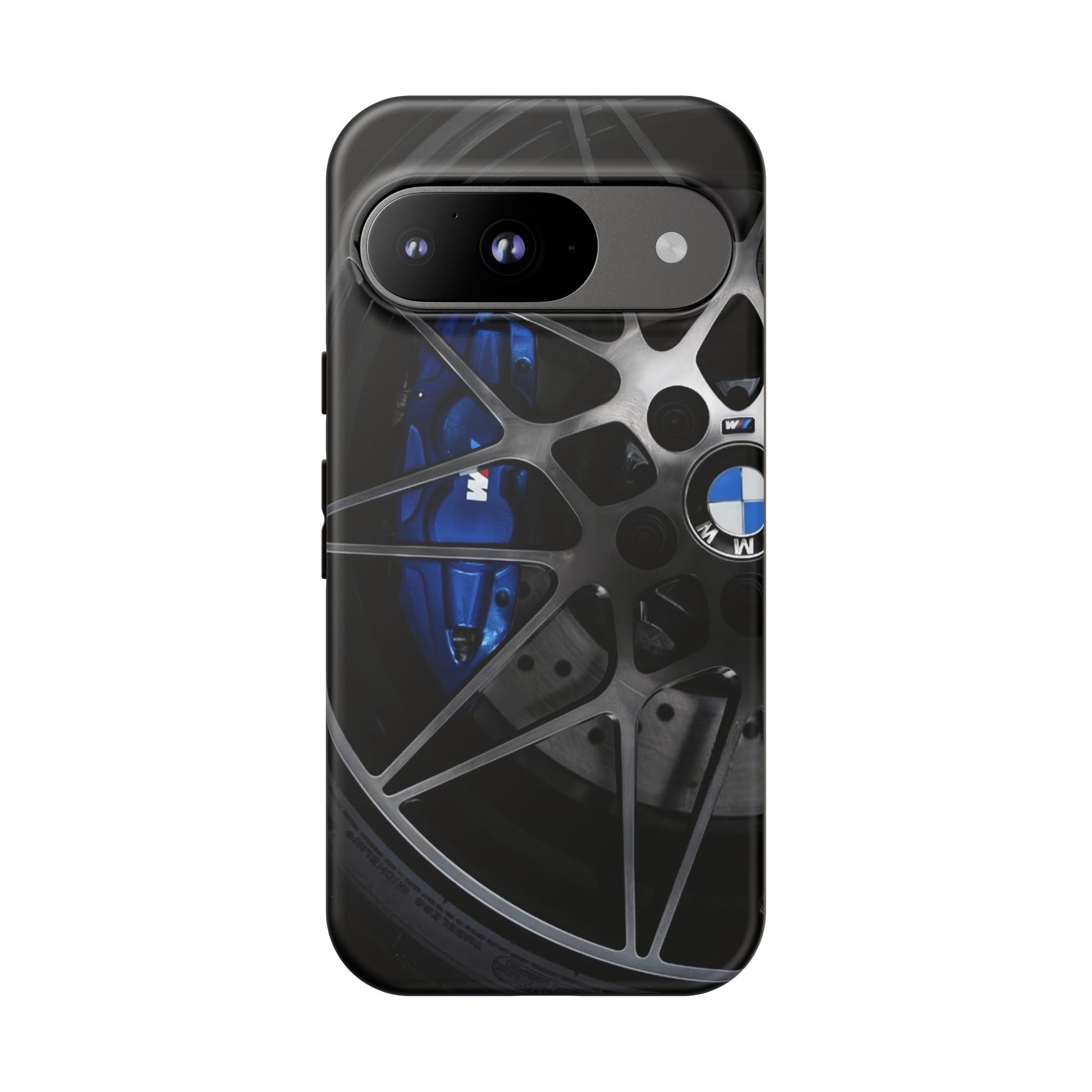 BMW M3 Racing Wheels Tough Cases for iPhones, Samsung, and Pixel